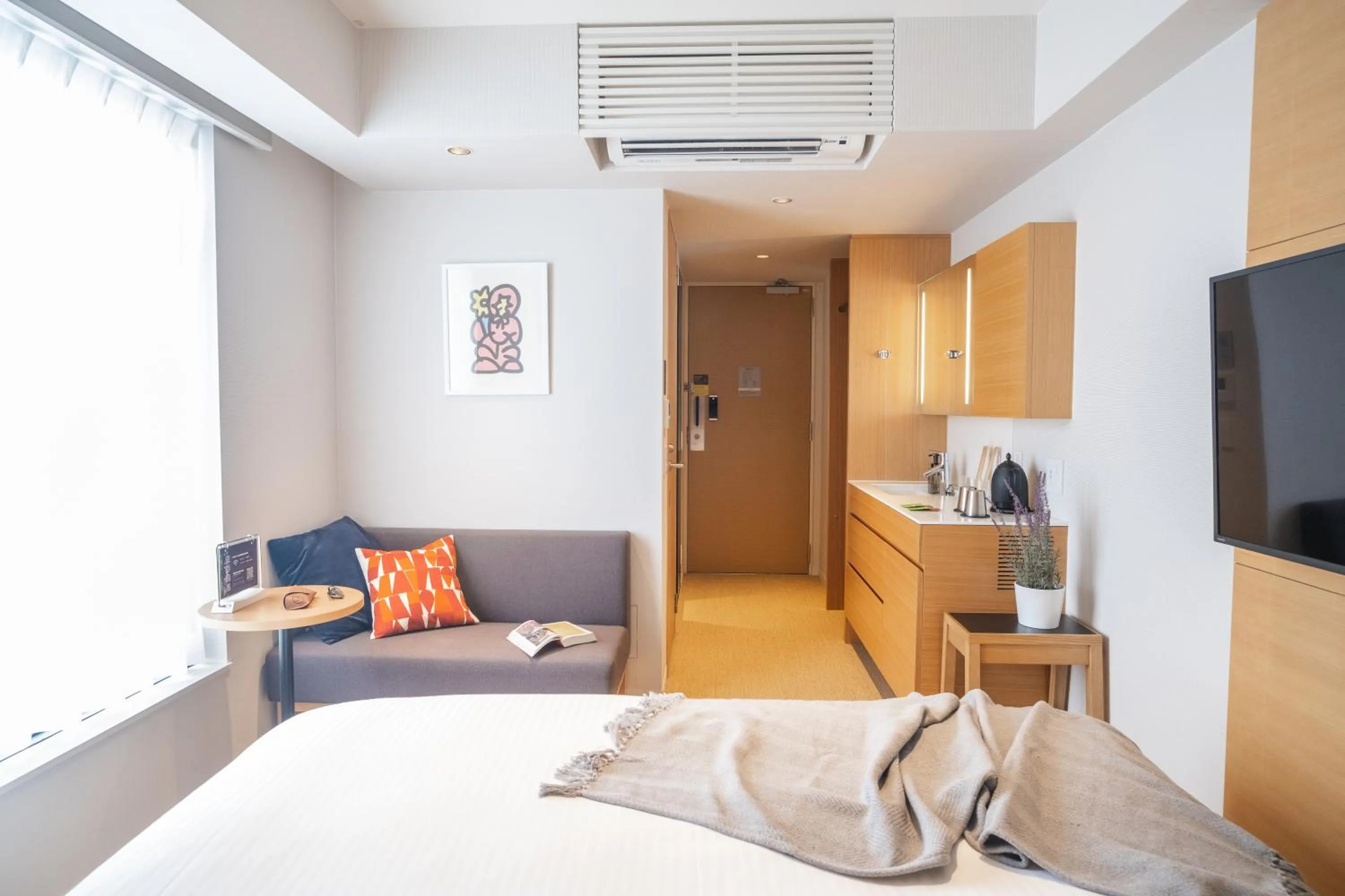 TV and multimedia, Bed in KABIN Koji