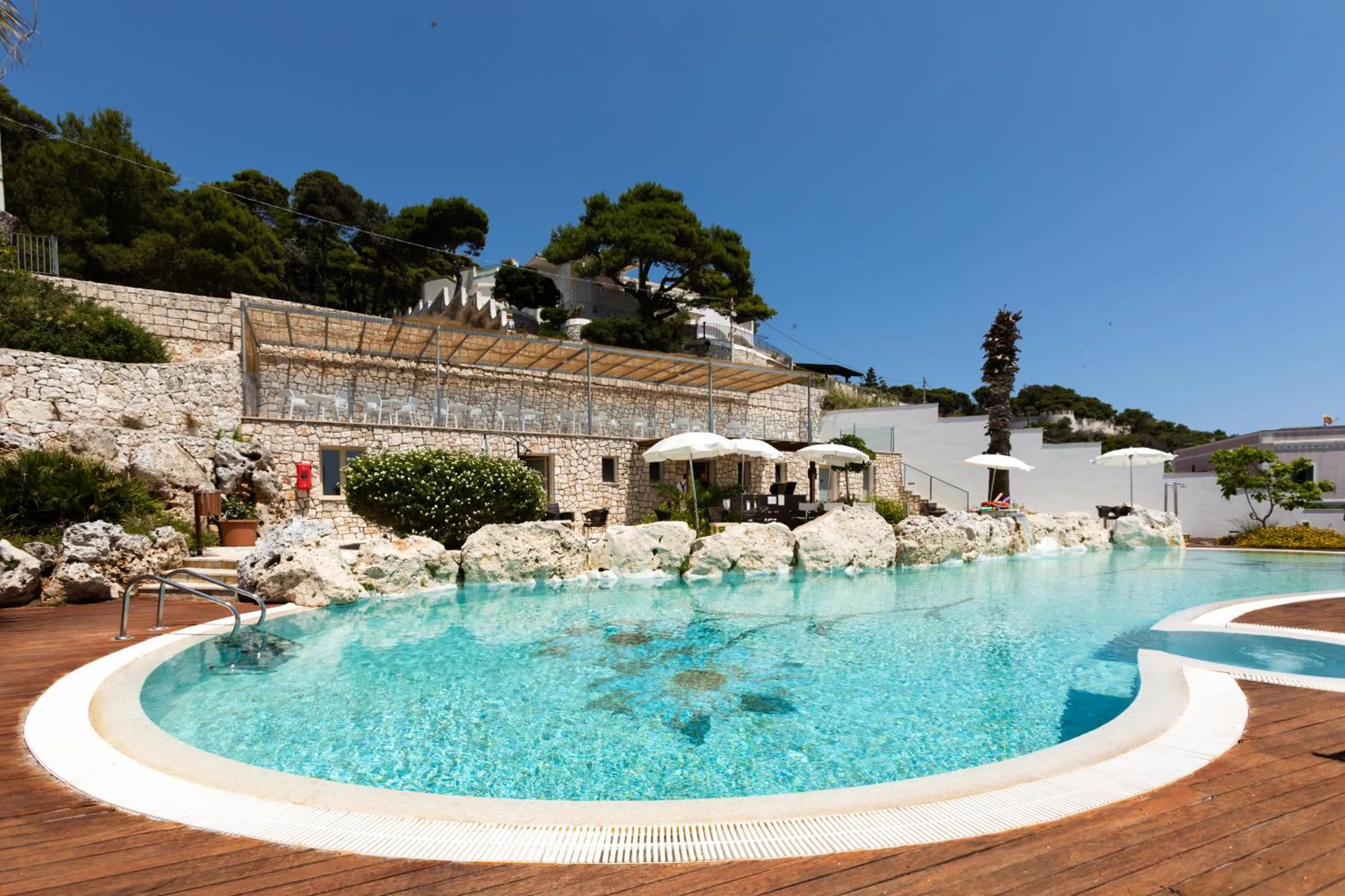 Swimming pool in Hotel Aurora e del Benessere