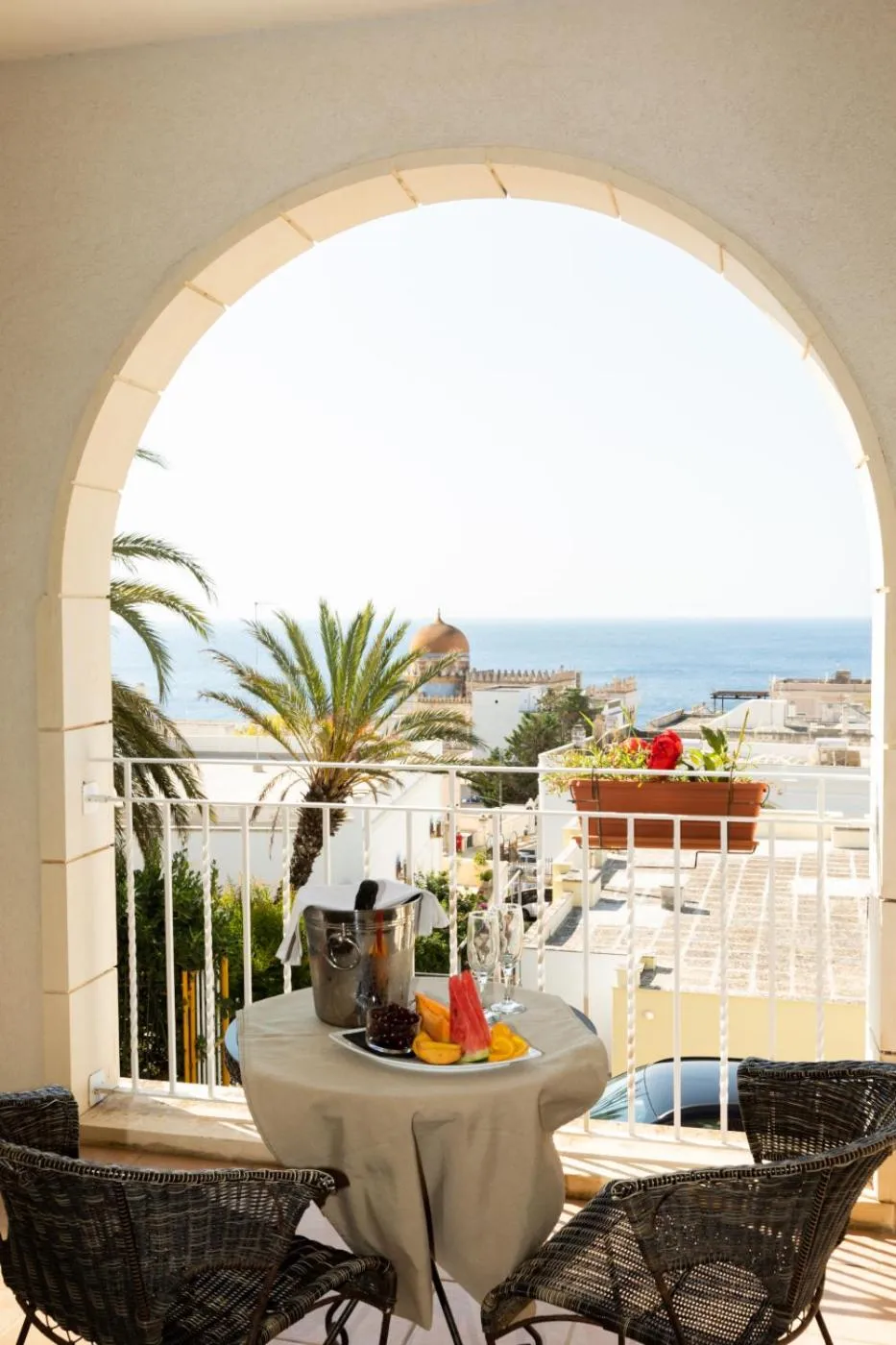 Balcony/Terrace in Hotel Aurora e del Benessere