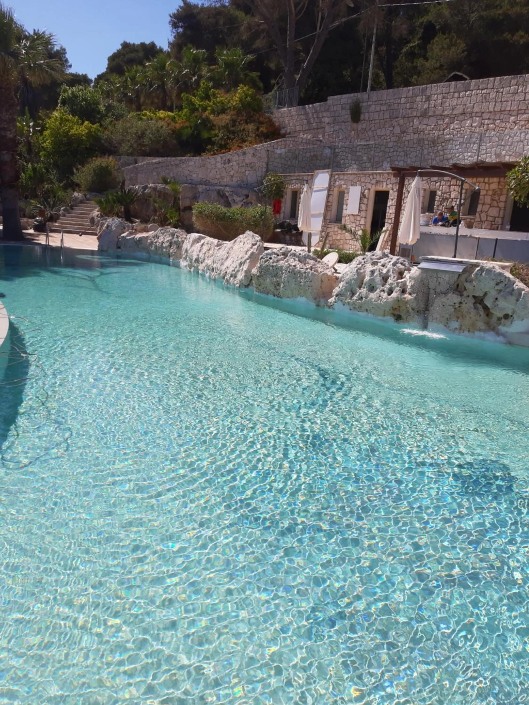 Pool view in Hotel Aurora e del Benessere