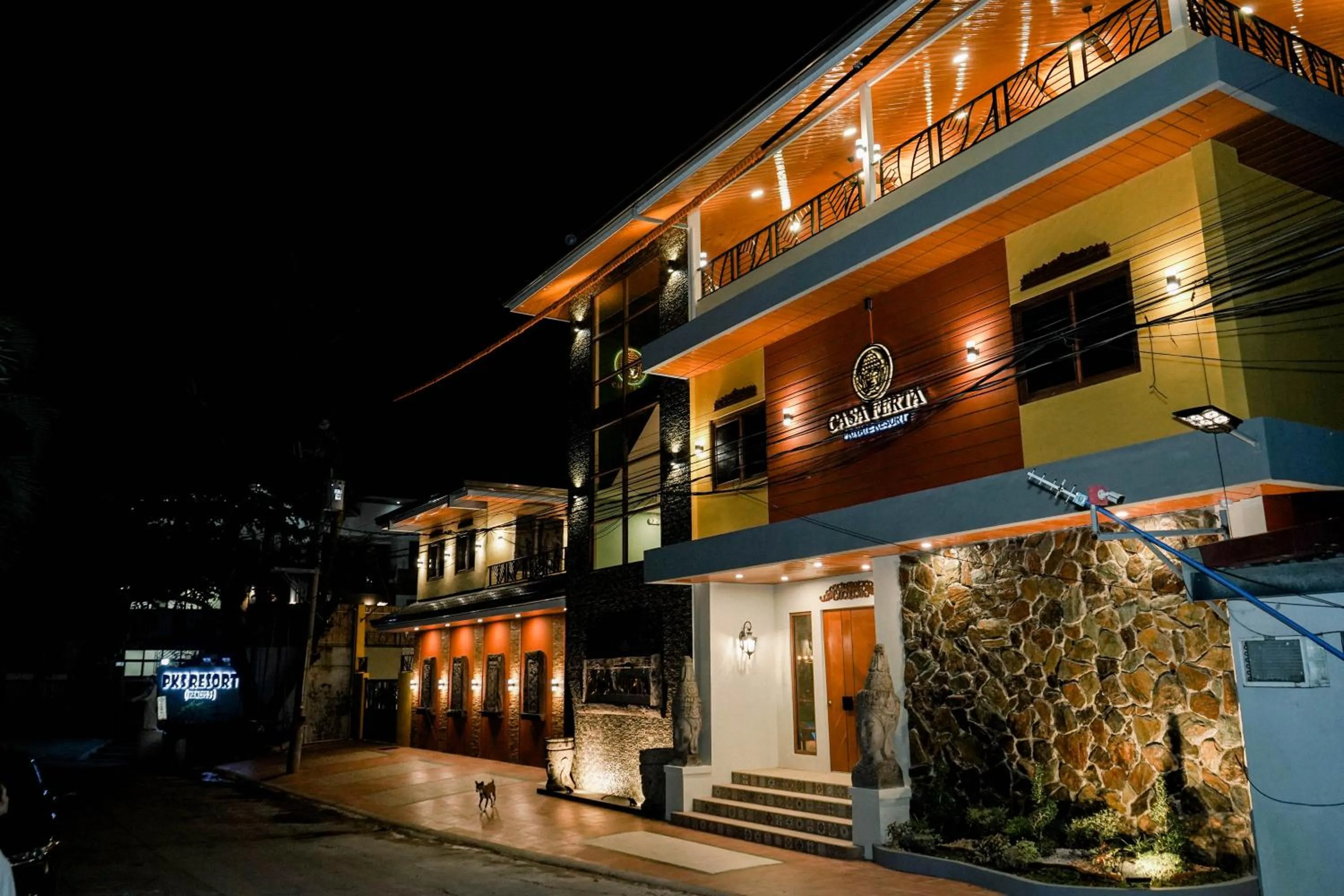 Facade/entrance in Casa Ferta