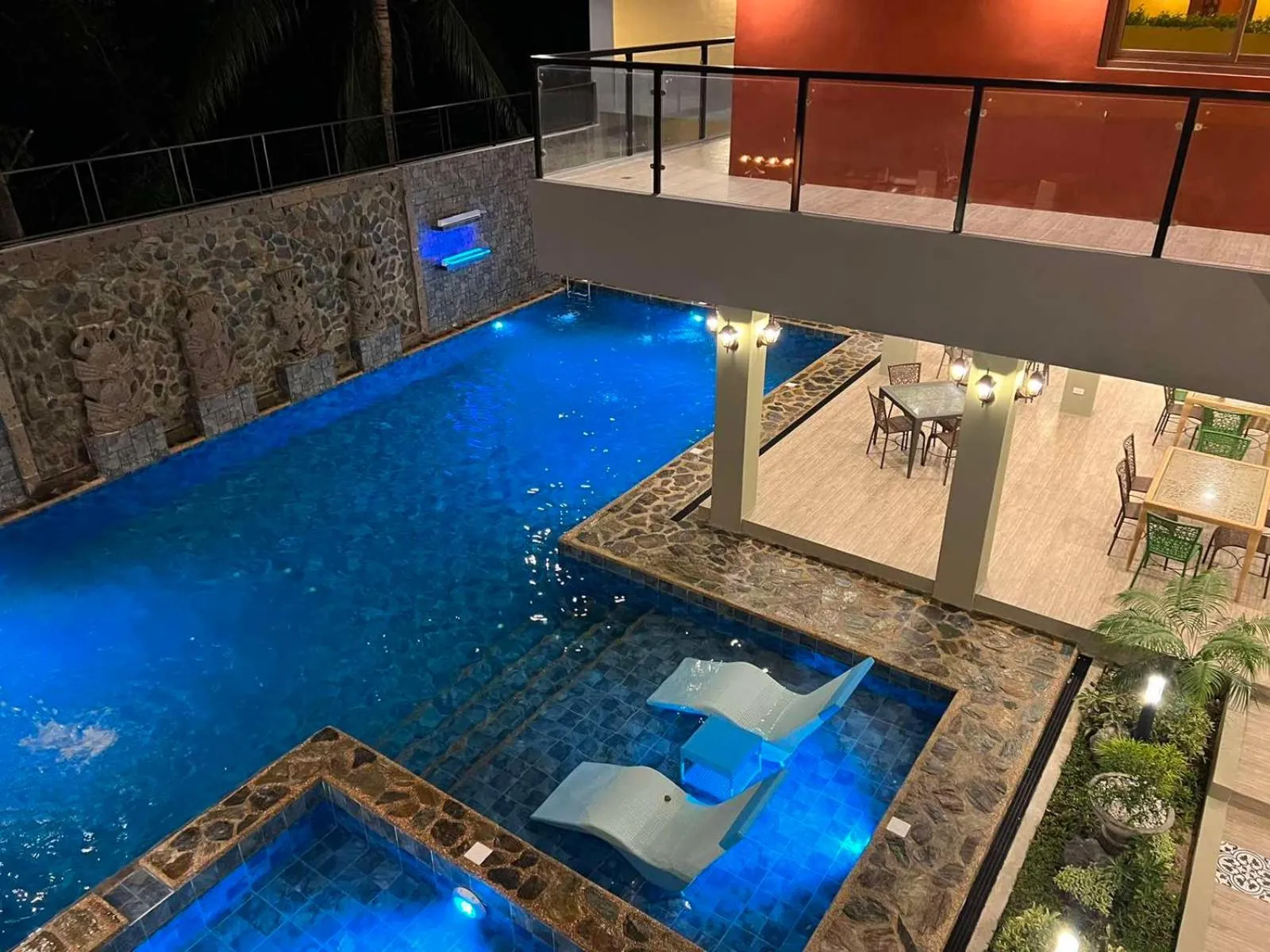 Pool view in Casa Ferta