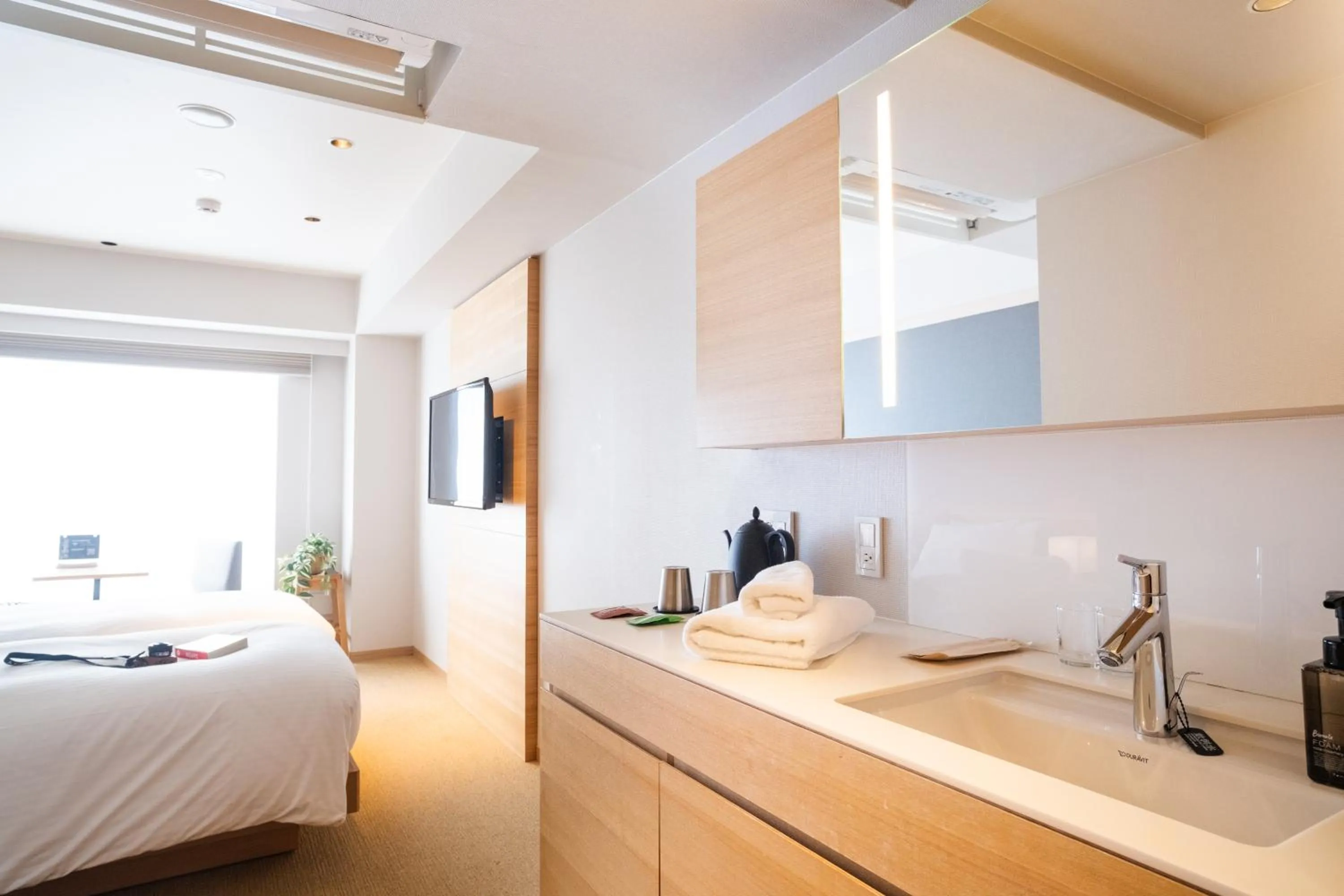 Photo of the whole room, Bed in KABIN Taka