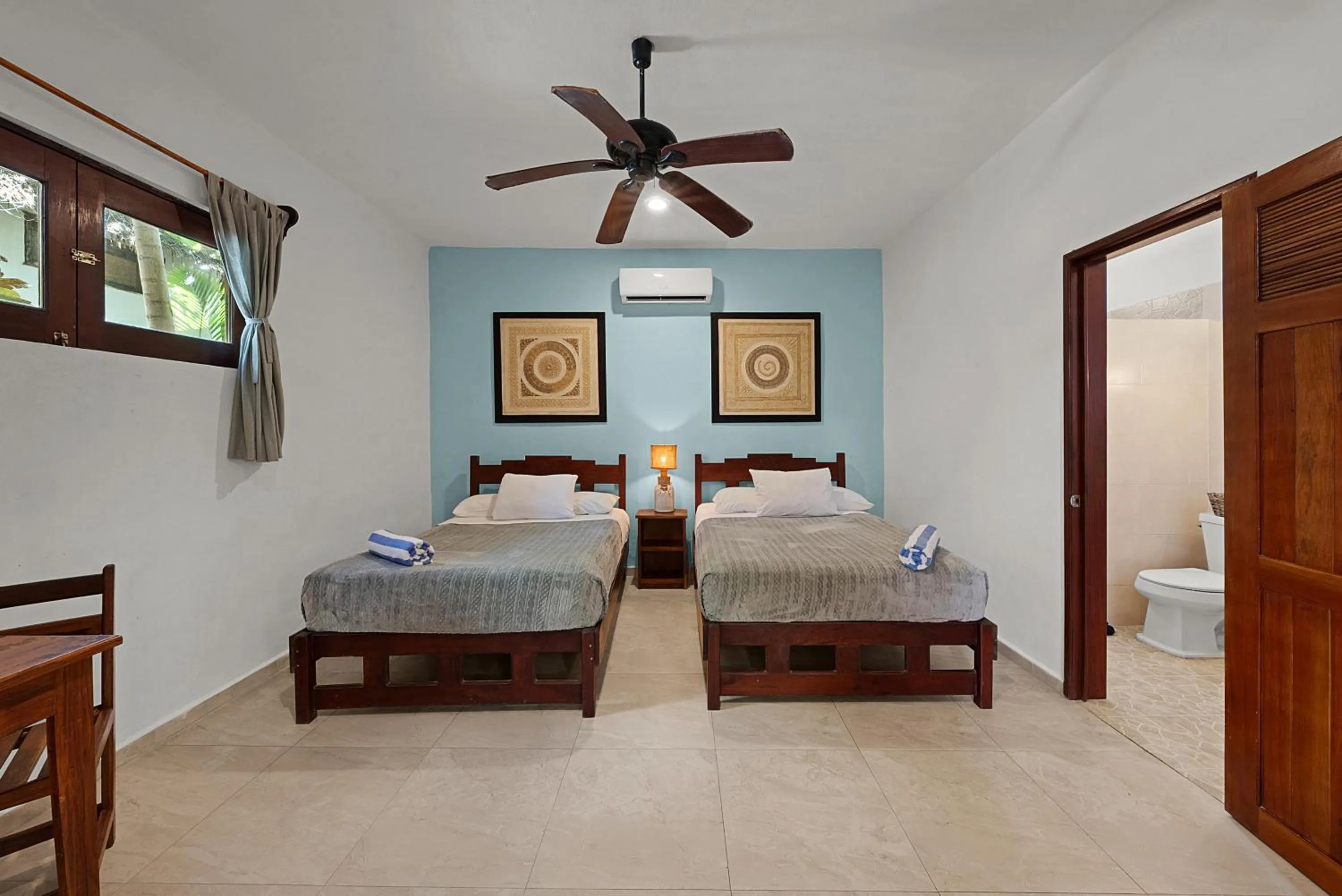 Double Room with Garden View in Playa Canek Beachfront Eco Hotel
