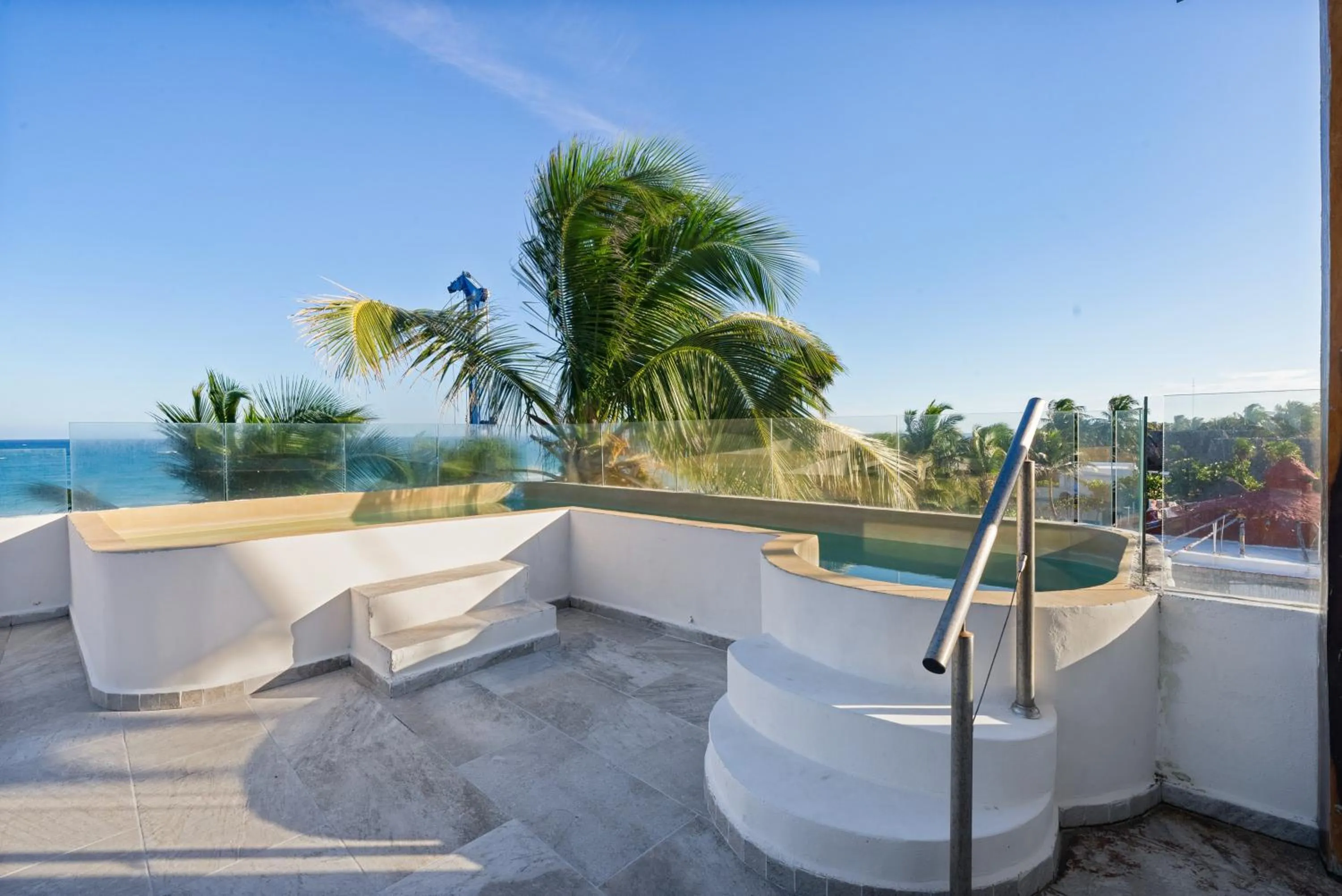 Sea view in Playa Canek Beachfront Eco Hotel