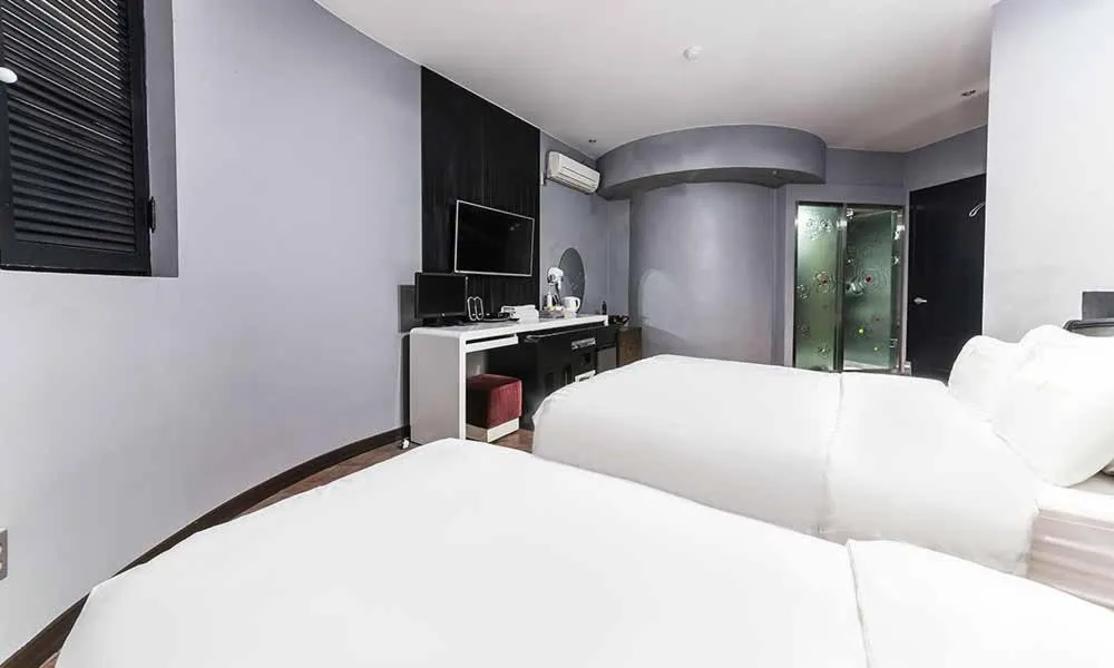 Photo of the whole room, Bed in Paju Picasso