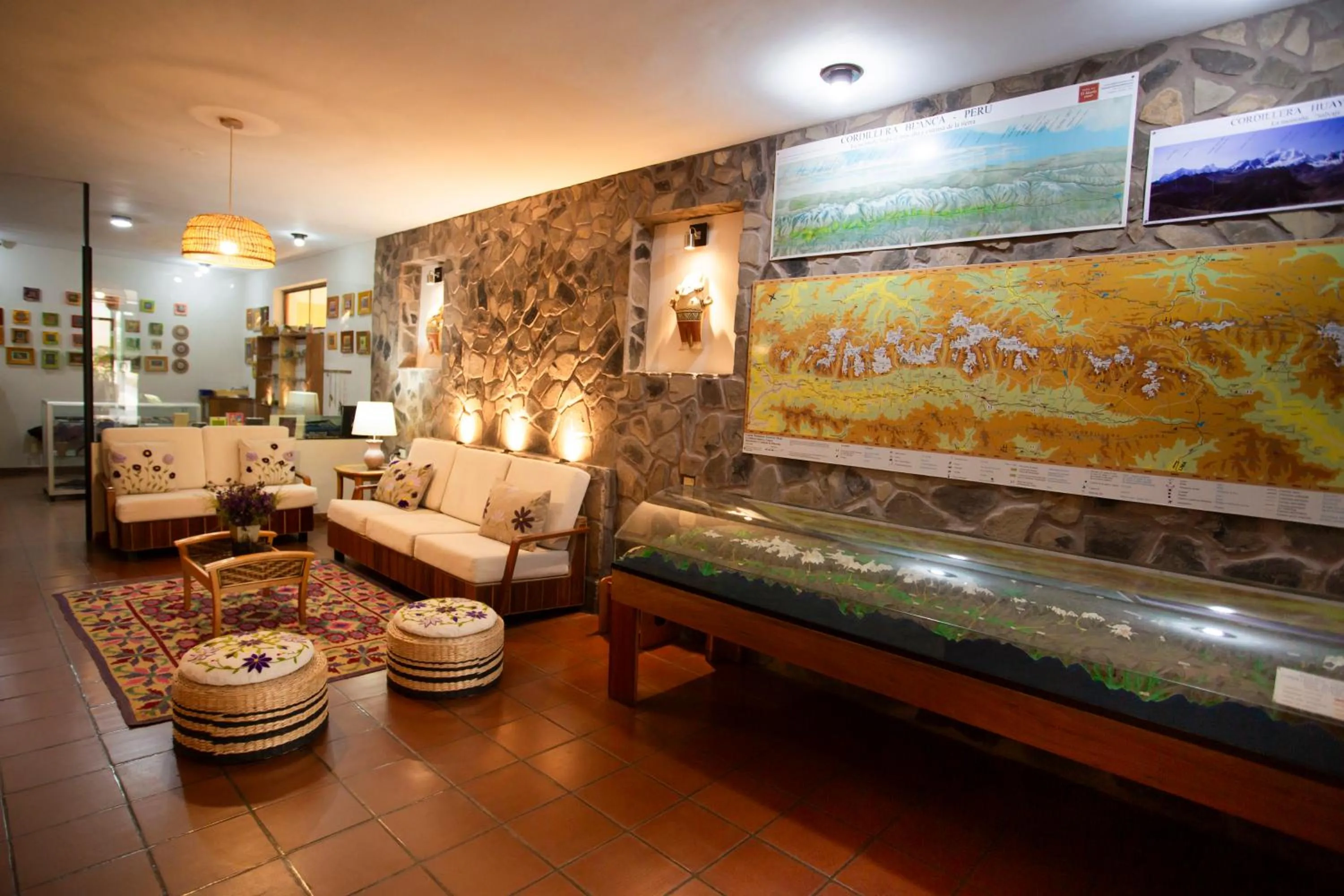 Living room in Hotel El Abuelo