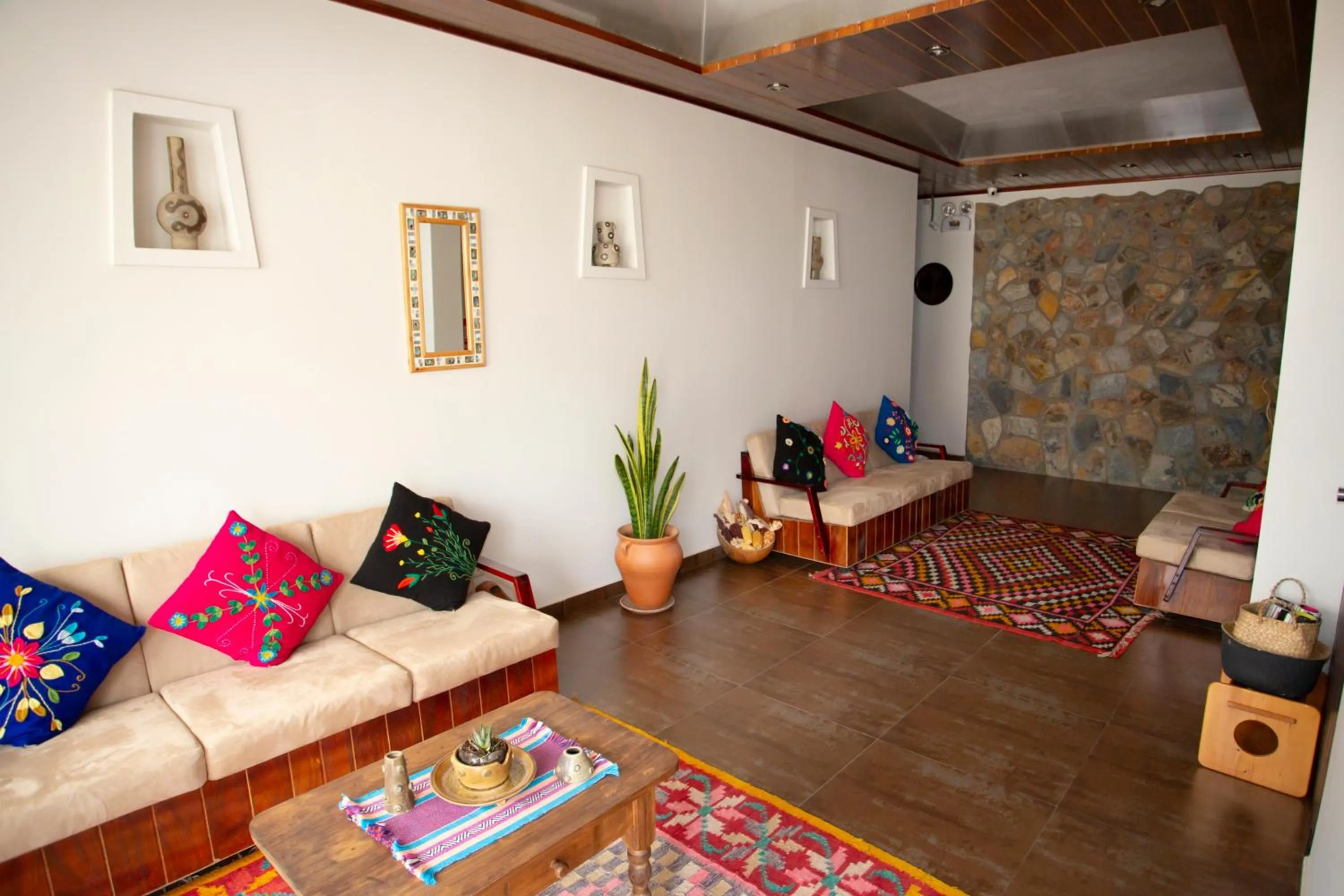 Living room in Hotel El Abuelo