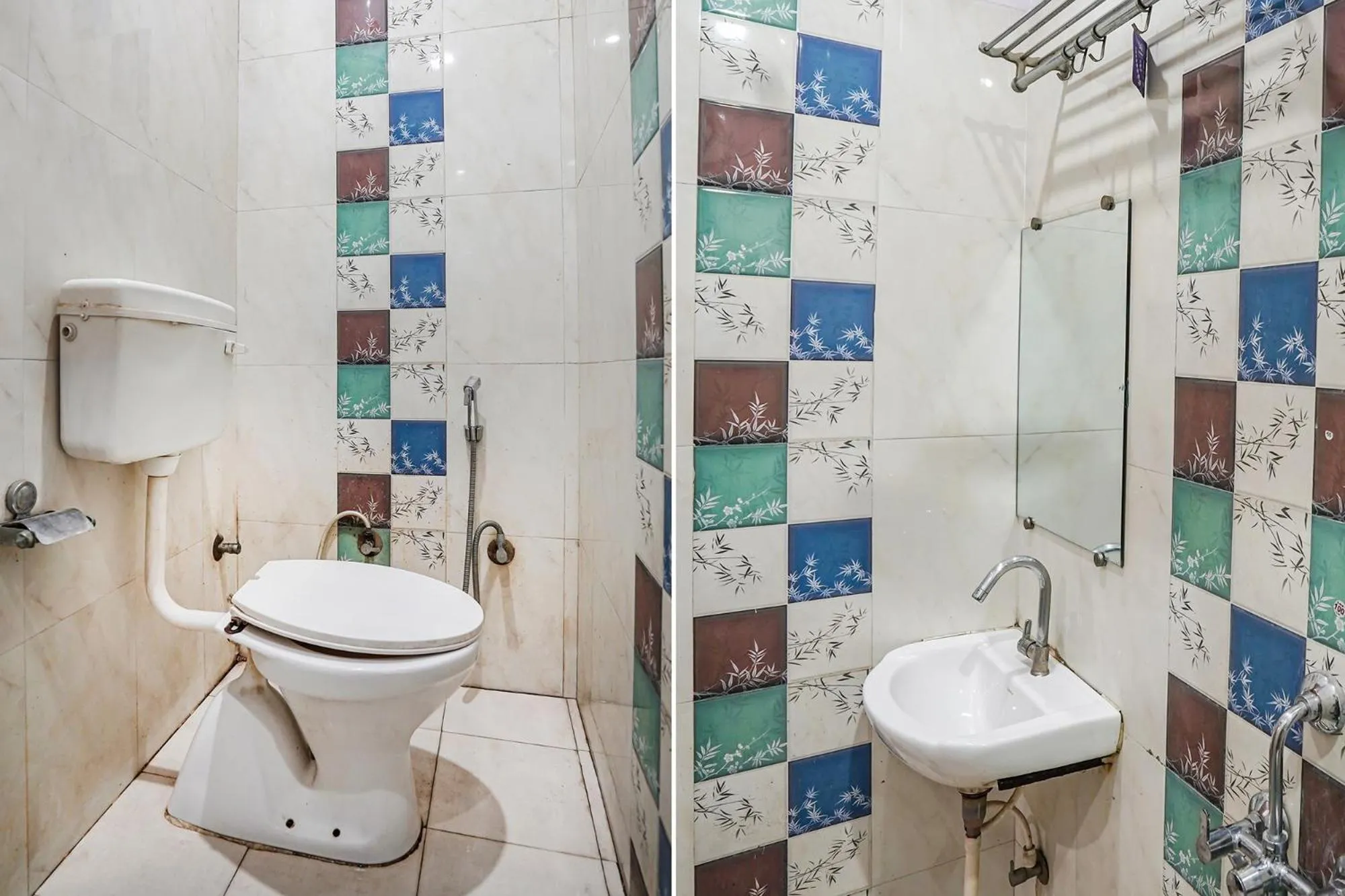 Bathroom in Super OYO Hotel O Rameshwaram Inn