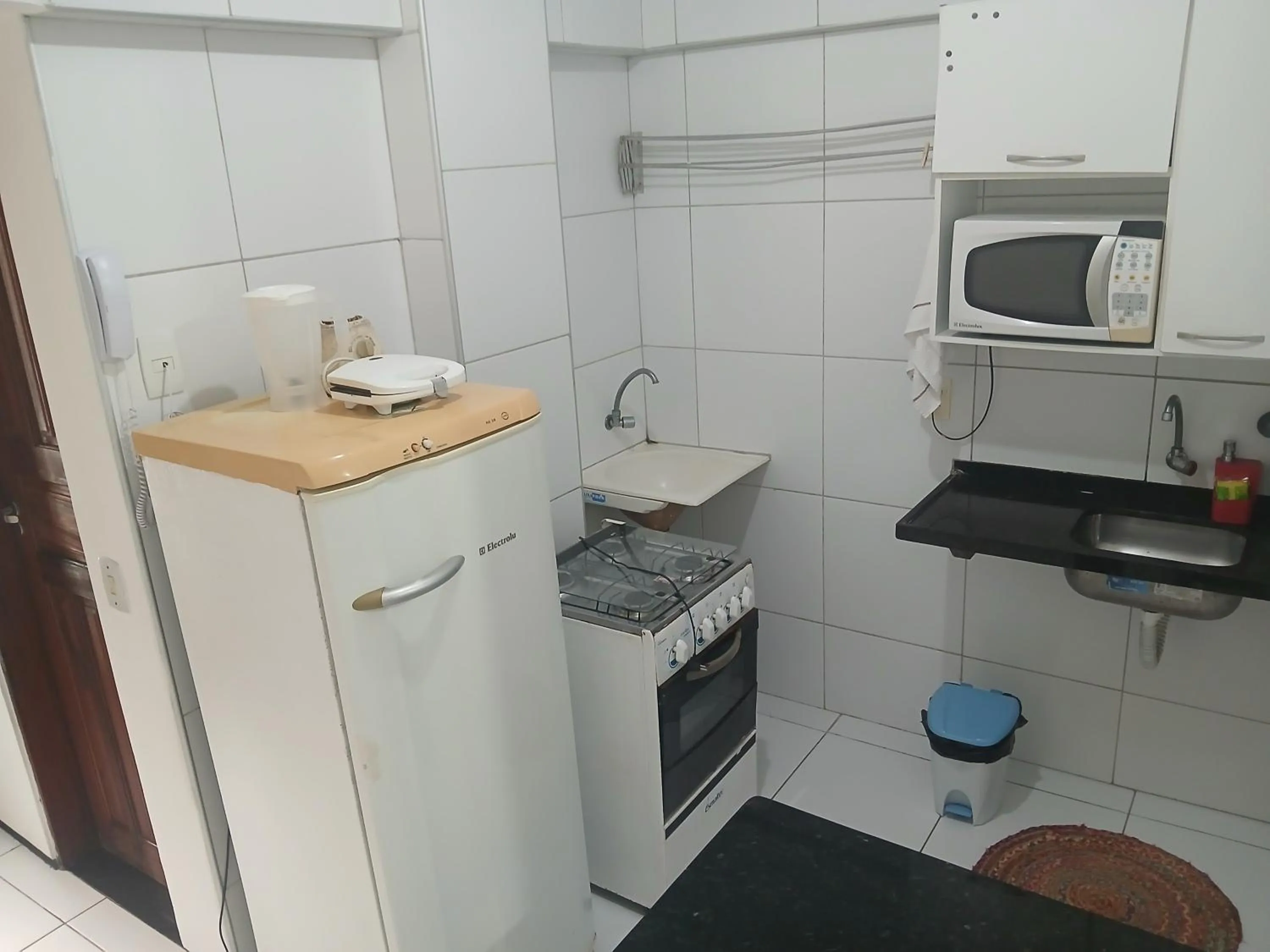 Kitchen or kitchenette in Brisa Brasil Residence