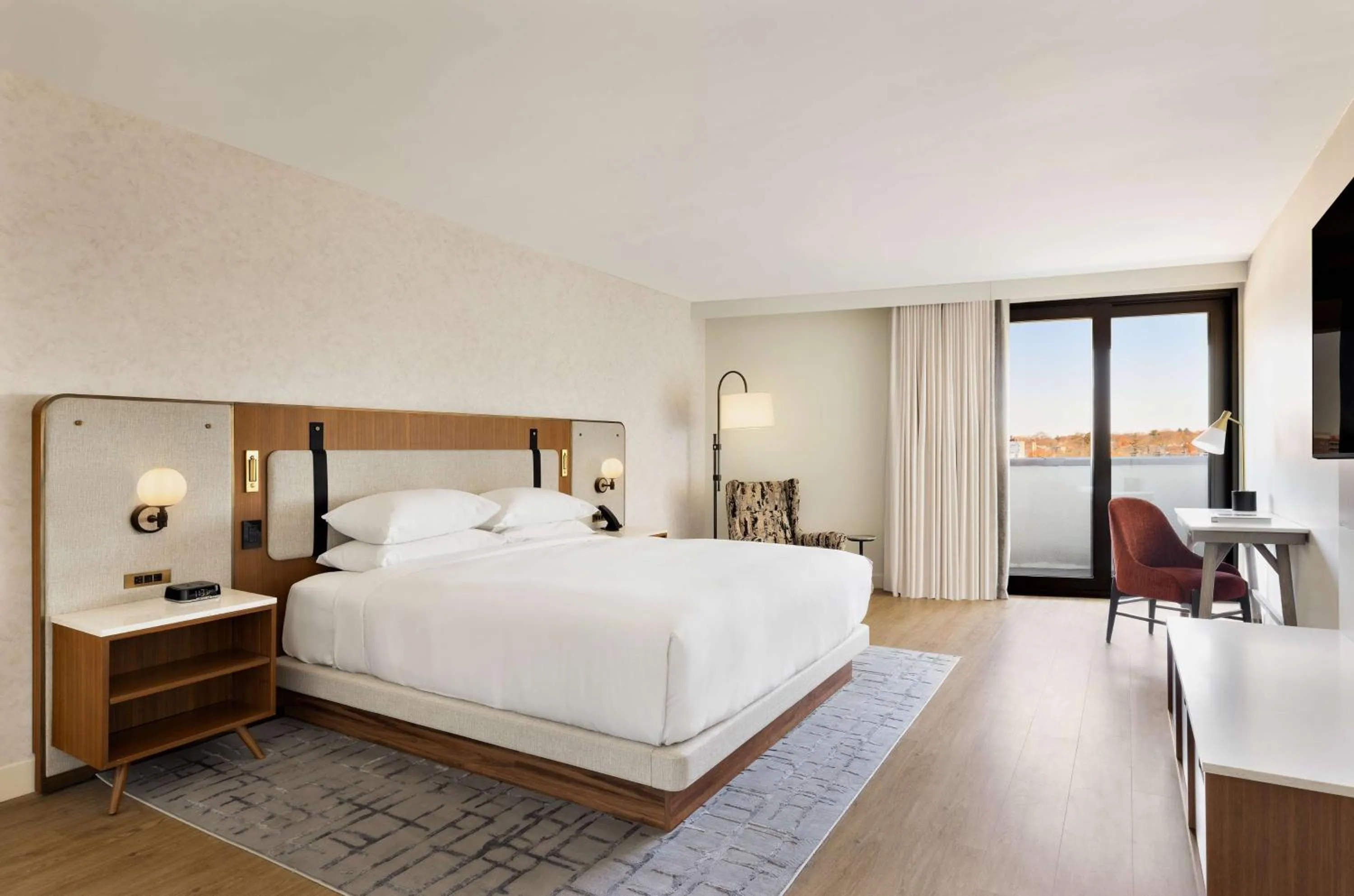 Photo of the whole room, Bed in Hyatt Regency New Brunswick