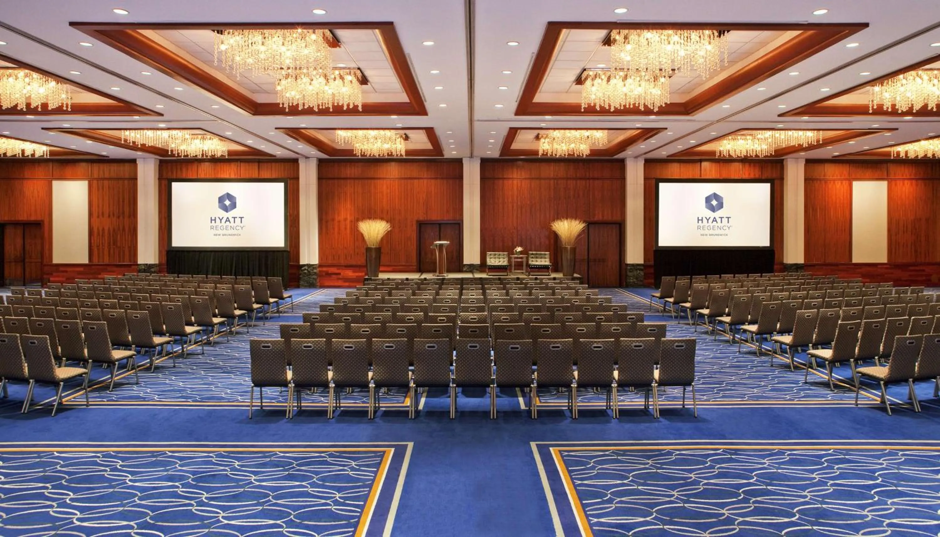 On site in Hyatt Regency New Brunswick