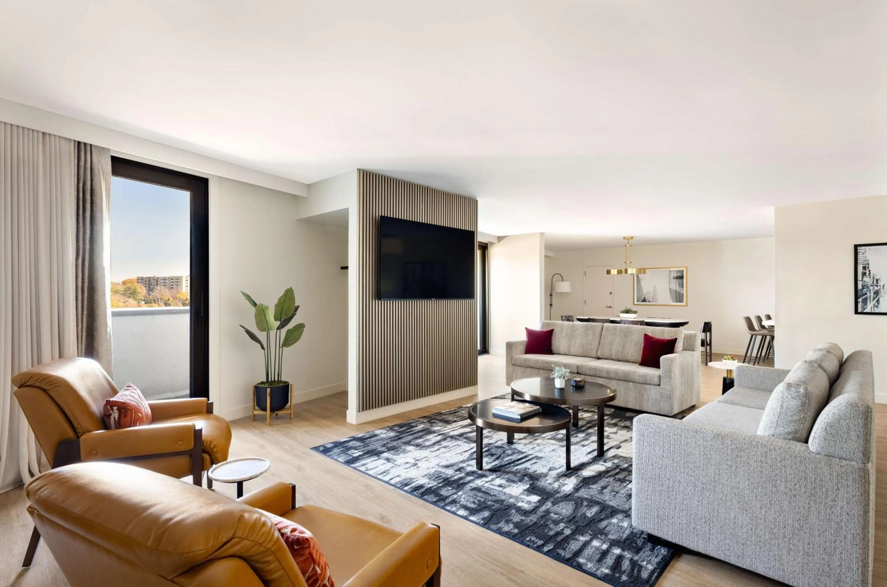 Photo of the whole room in Hyatt Regency New Brunswick