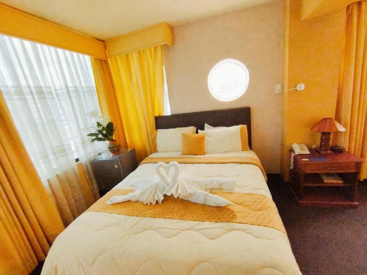 Bed in Hotel La Joya