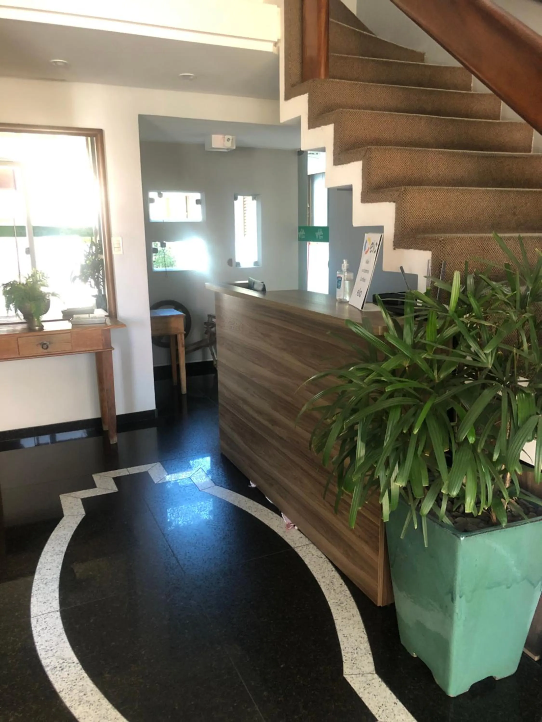 Lobby or reception in Samambaia Executive Hotel