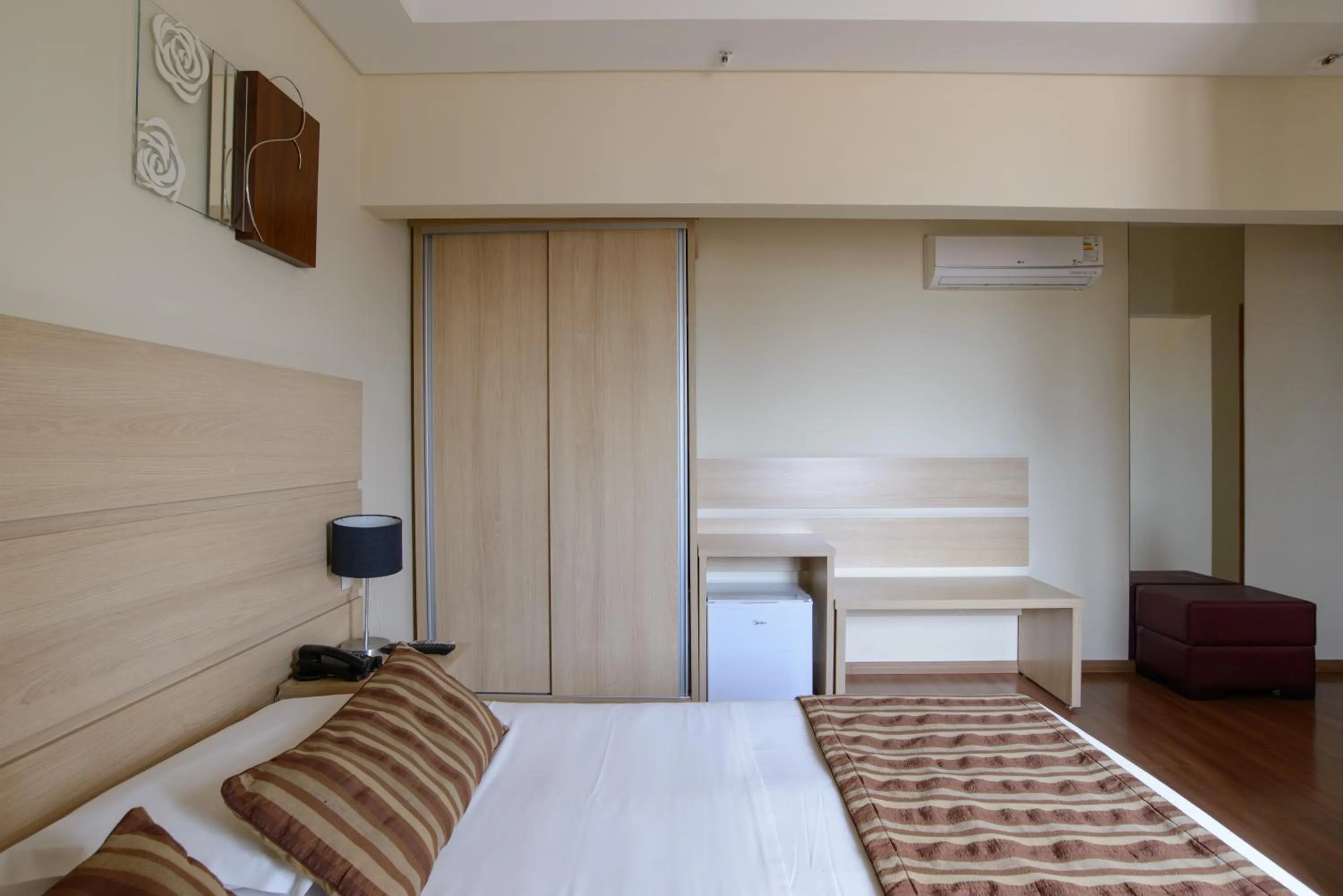 Bed in Faro Hotel Atibaia