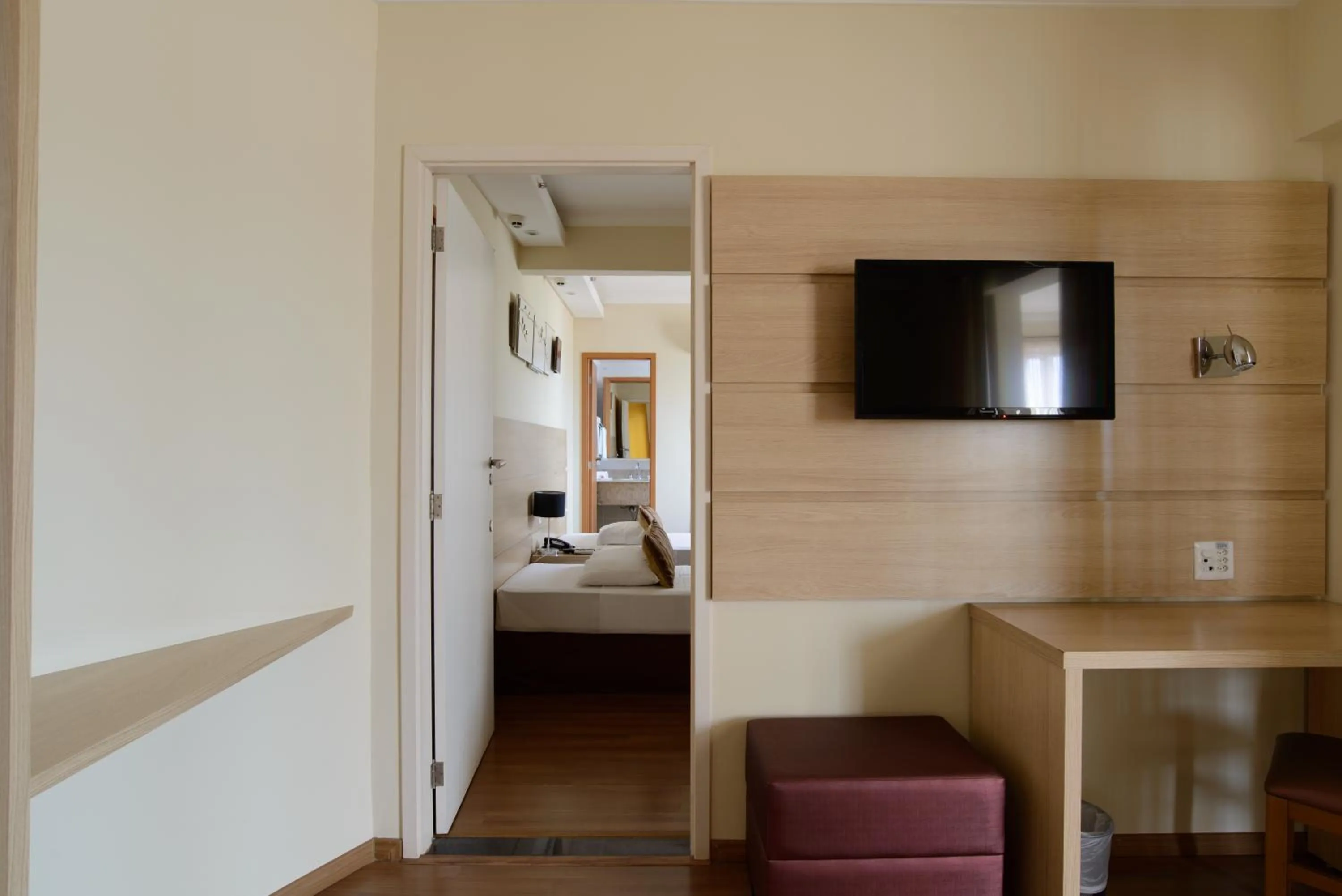 Bed in Faro Hotel Atibaia