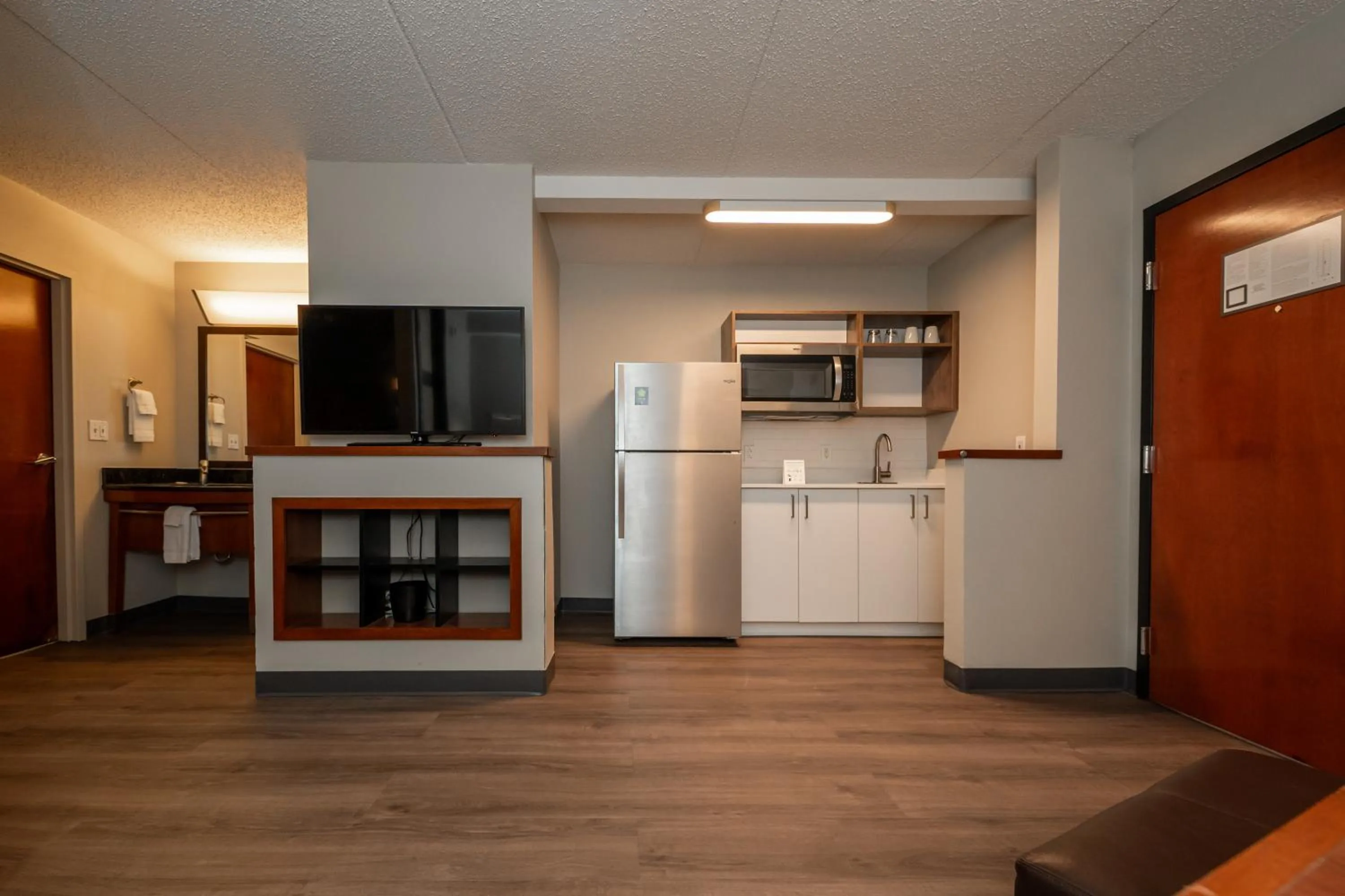 Kitchen or kitchenette in Extended Stay America Premier Suites - Pittsburgh - Cranberry Township - I-76