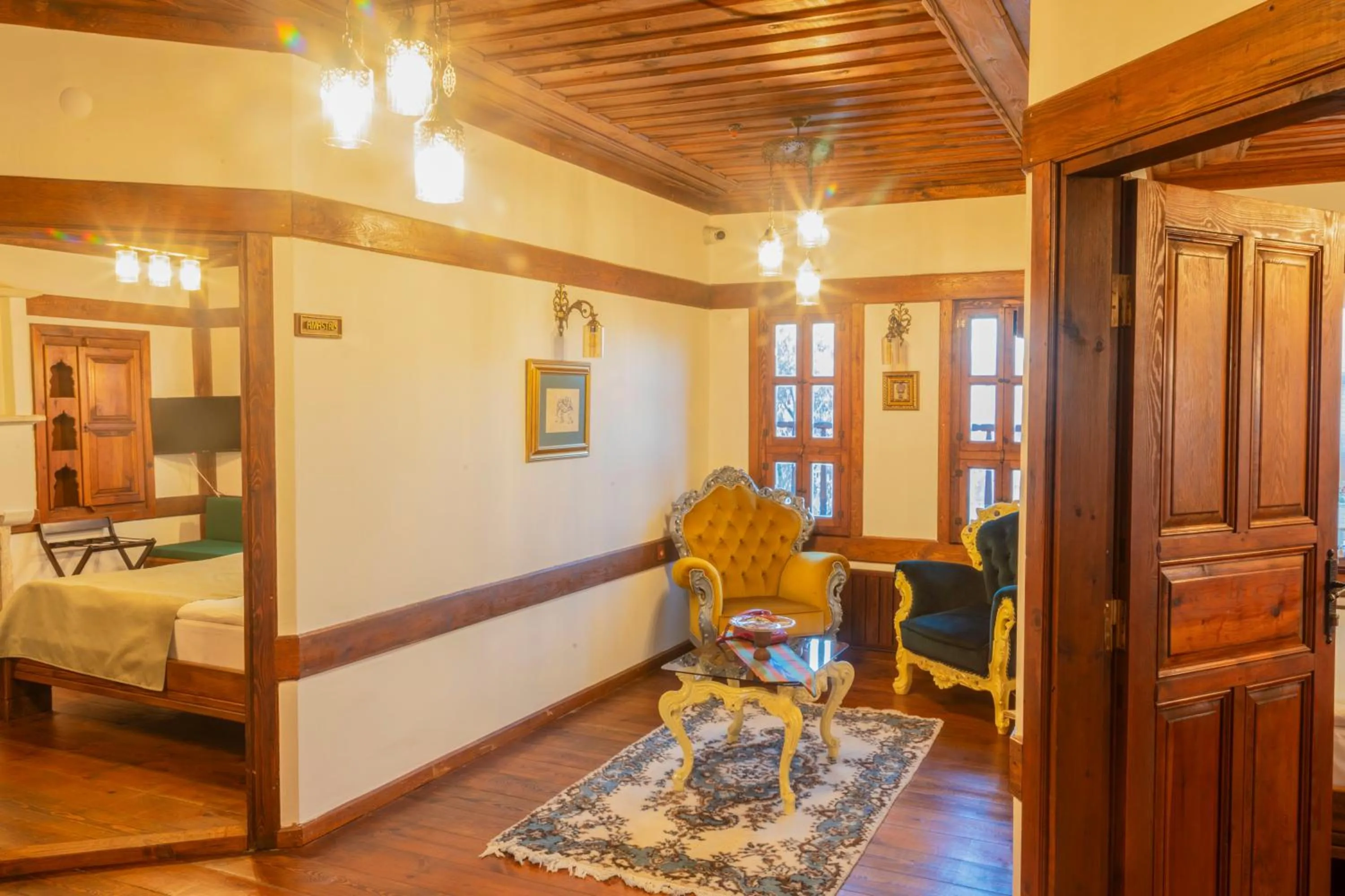 Seating area in Saffronia1900 Butik Otel