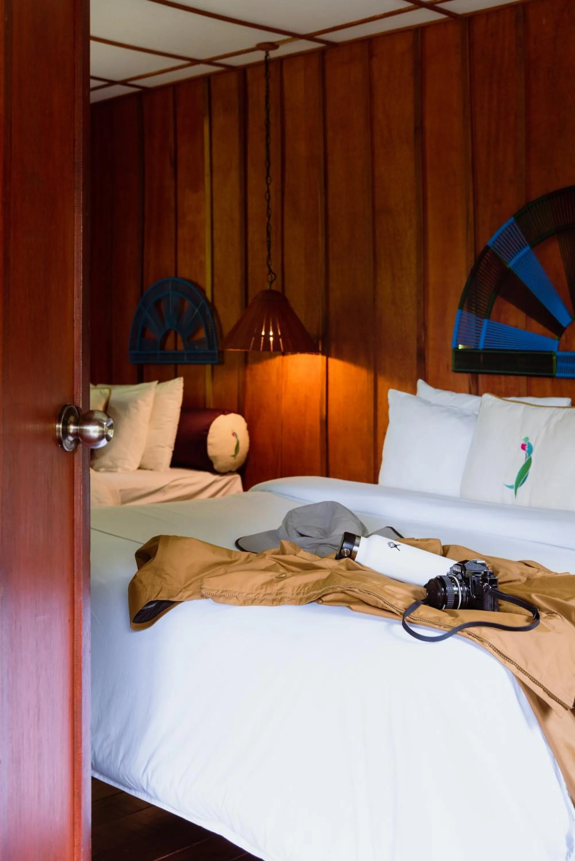 Bedroom, Bed in Trogon Lodge