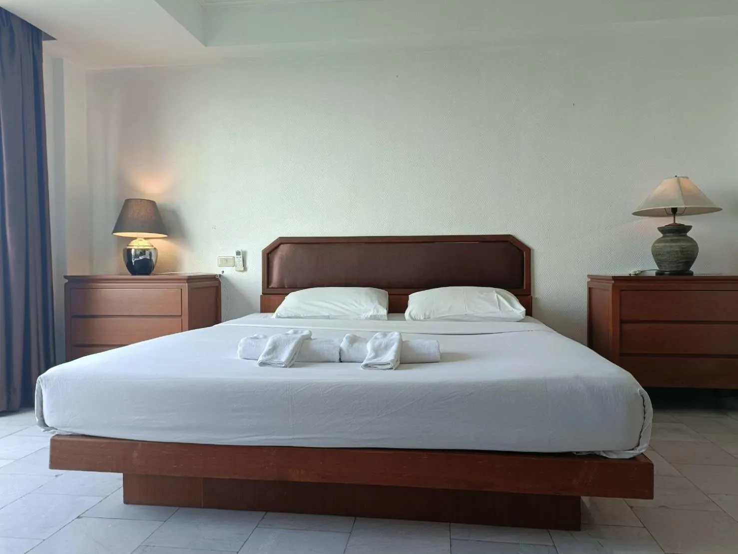 Bed in The Monaco Residence