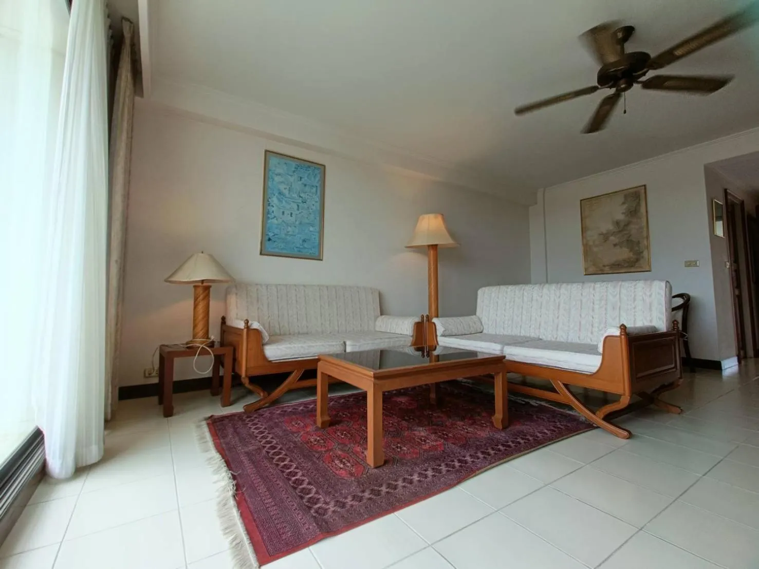 Seating area in The Monaco Residence