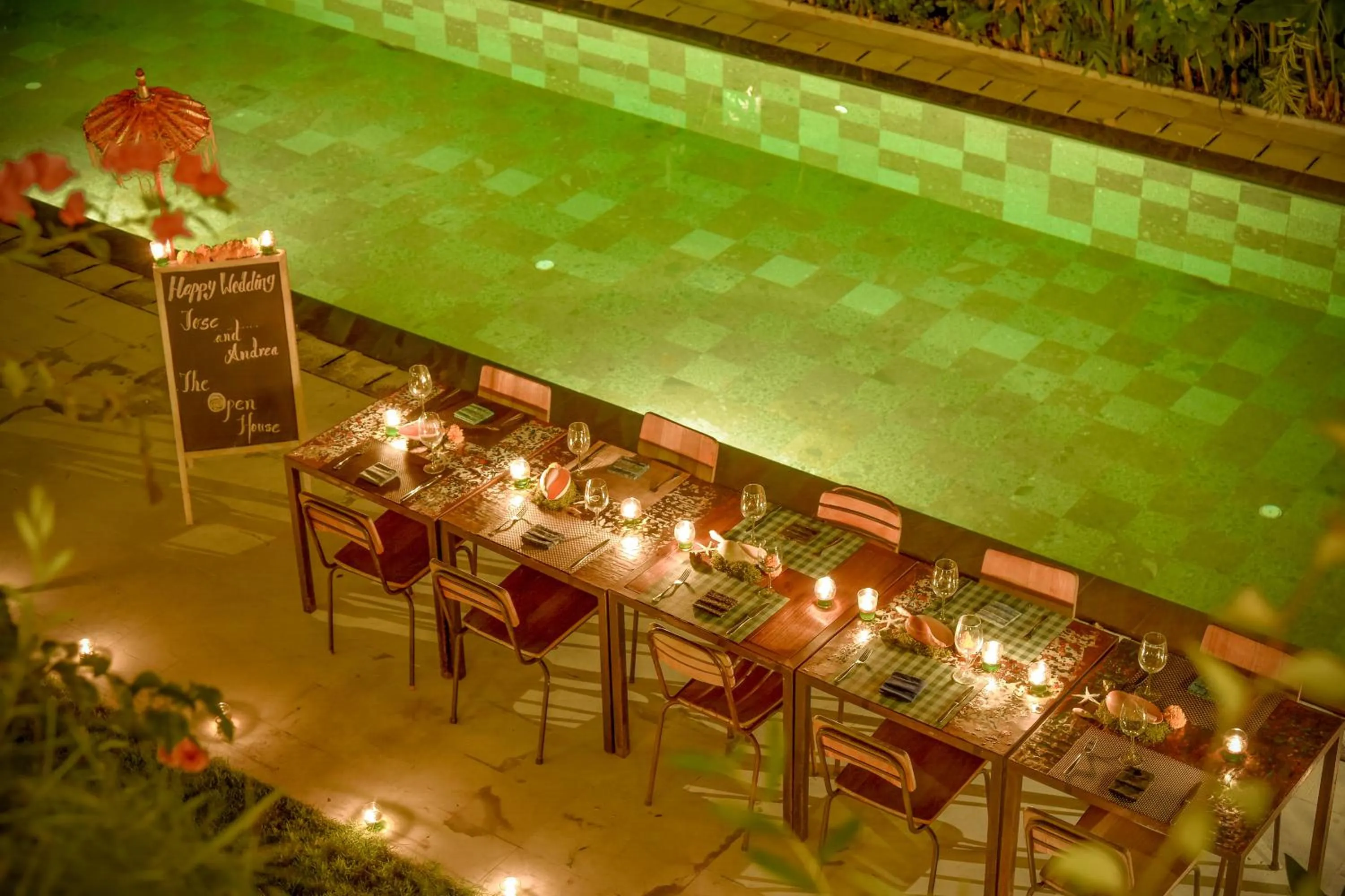 Restaurant/places to eat in The Open House Jimbaran Bali