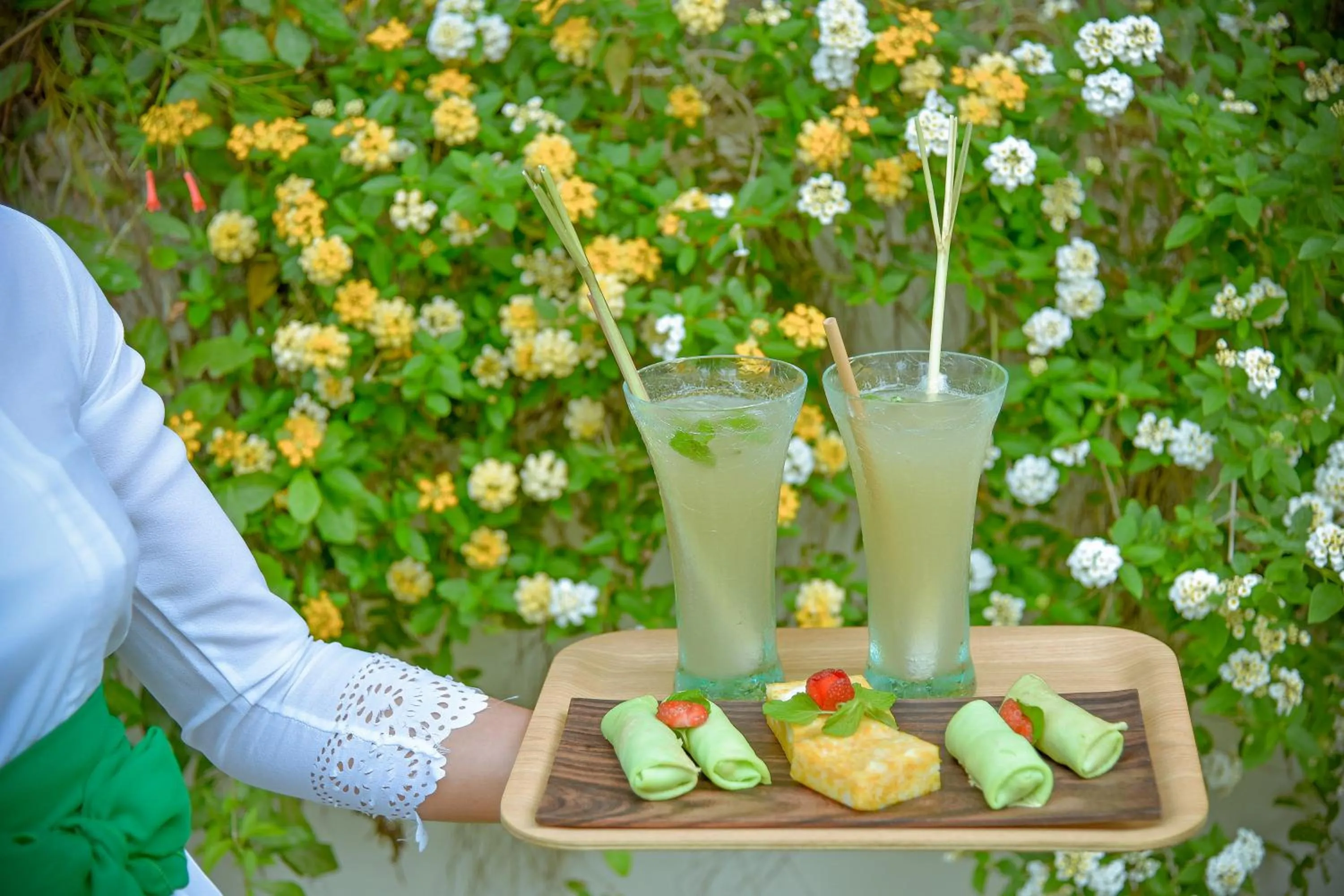 Food and drinks in The Open House Jimbaran Bali