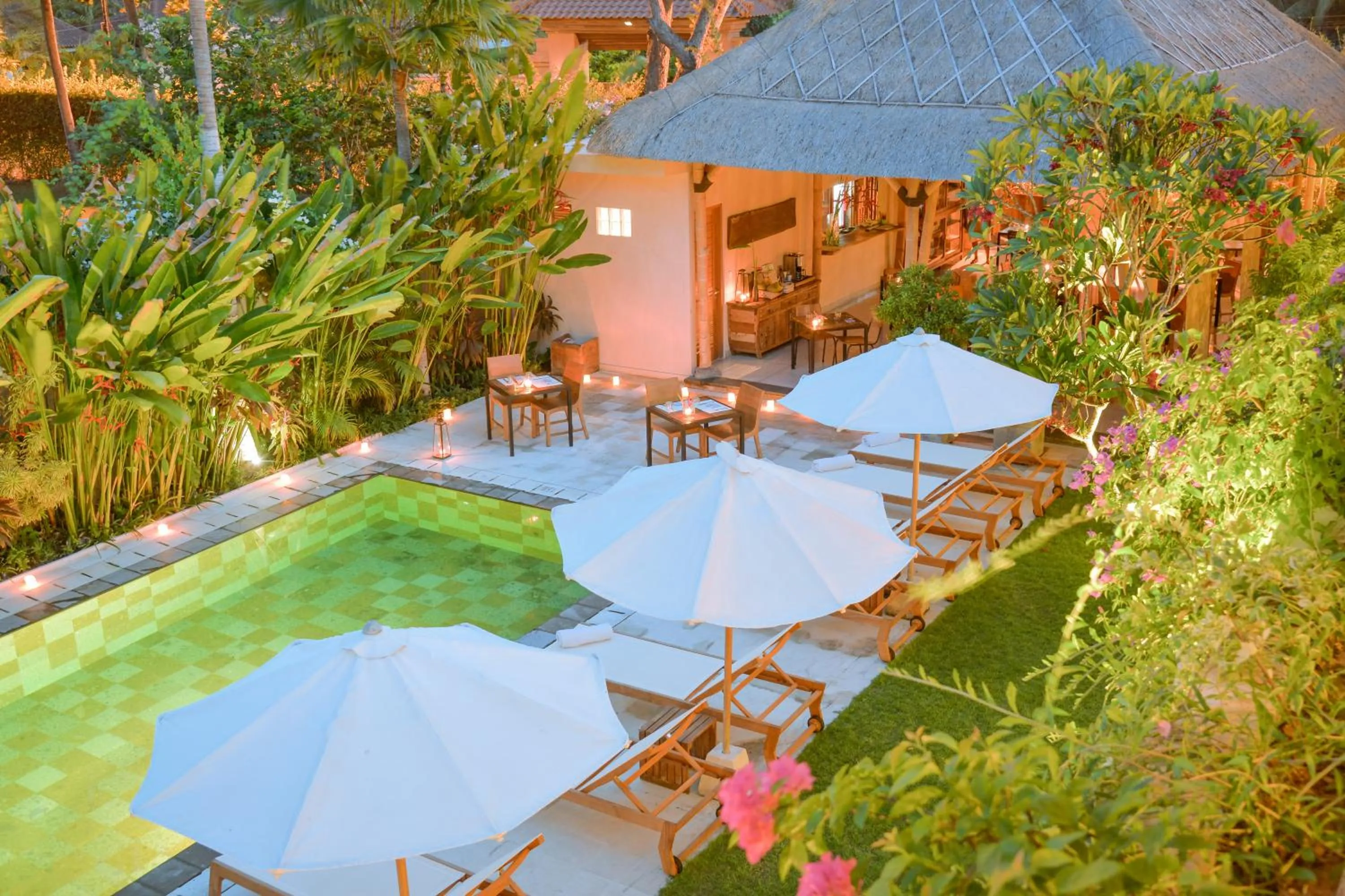 Pool view in The Open House Jimbaran Bali