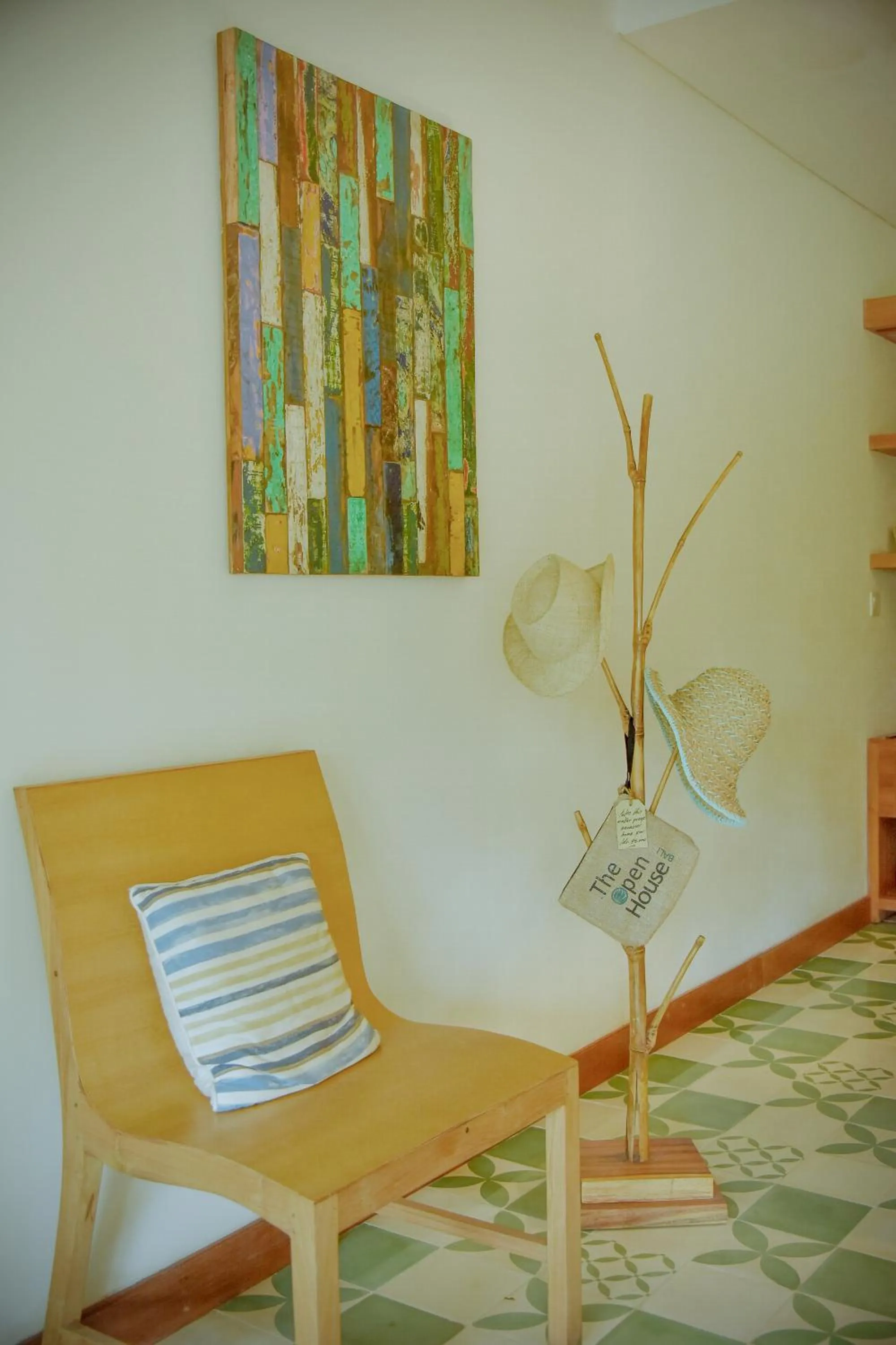 Decorative detail in The Open House Jimbaran Bali