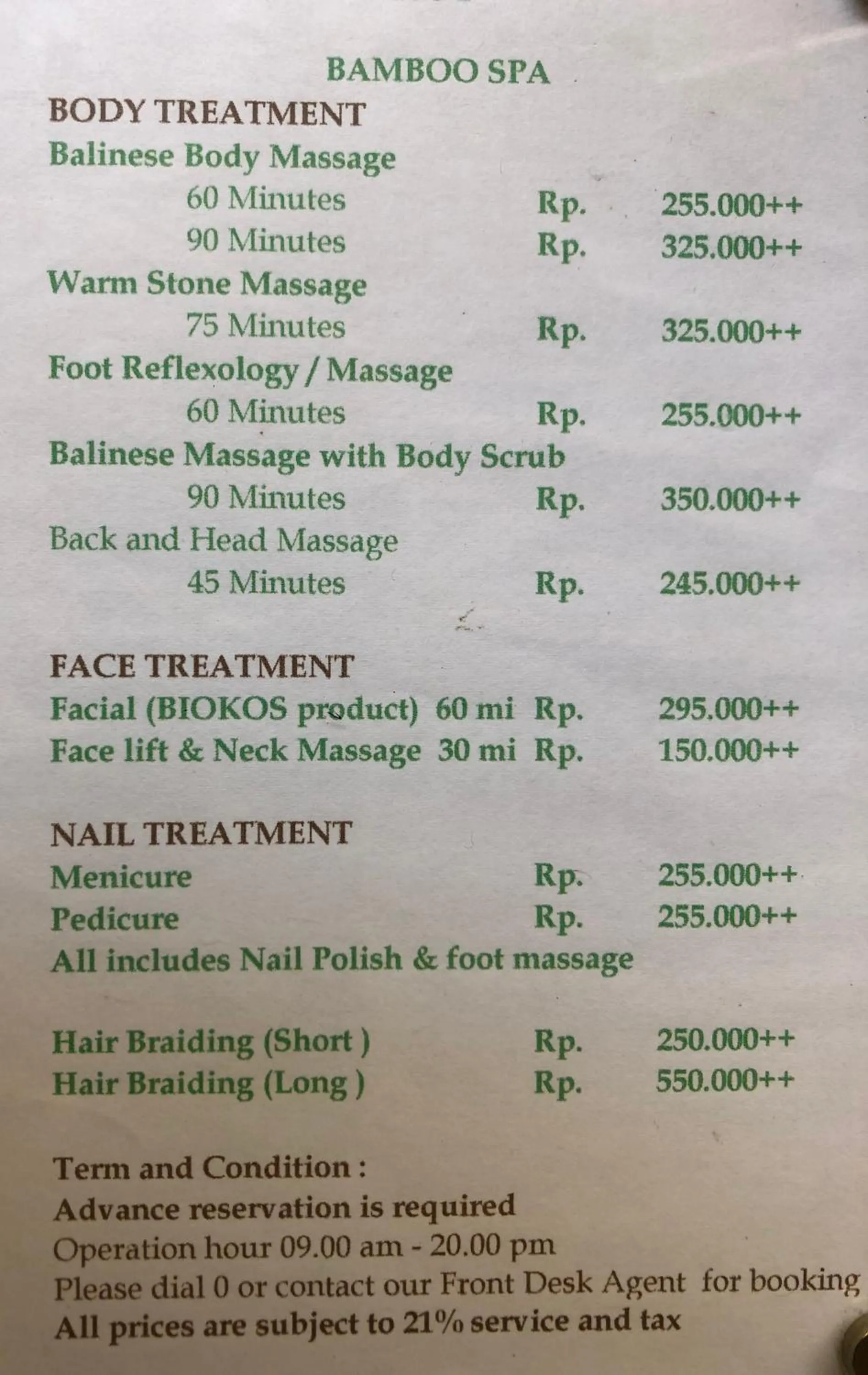 Spa and wellness centre/facilities in The Open House Jimbaran Bali