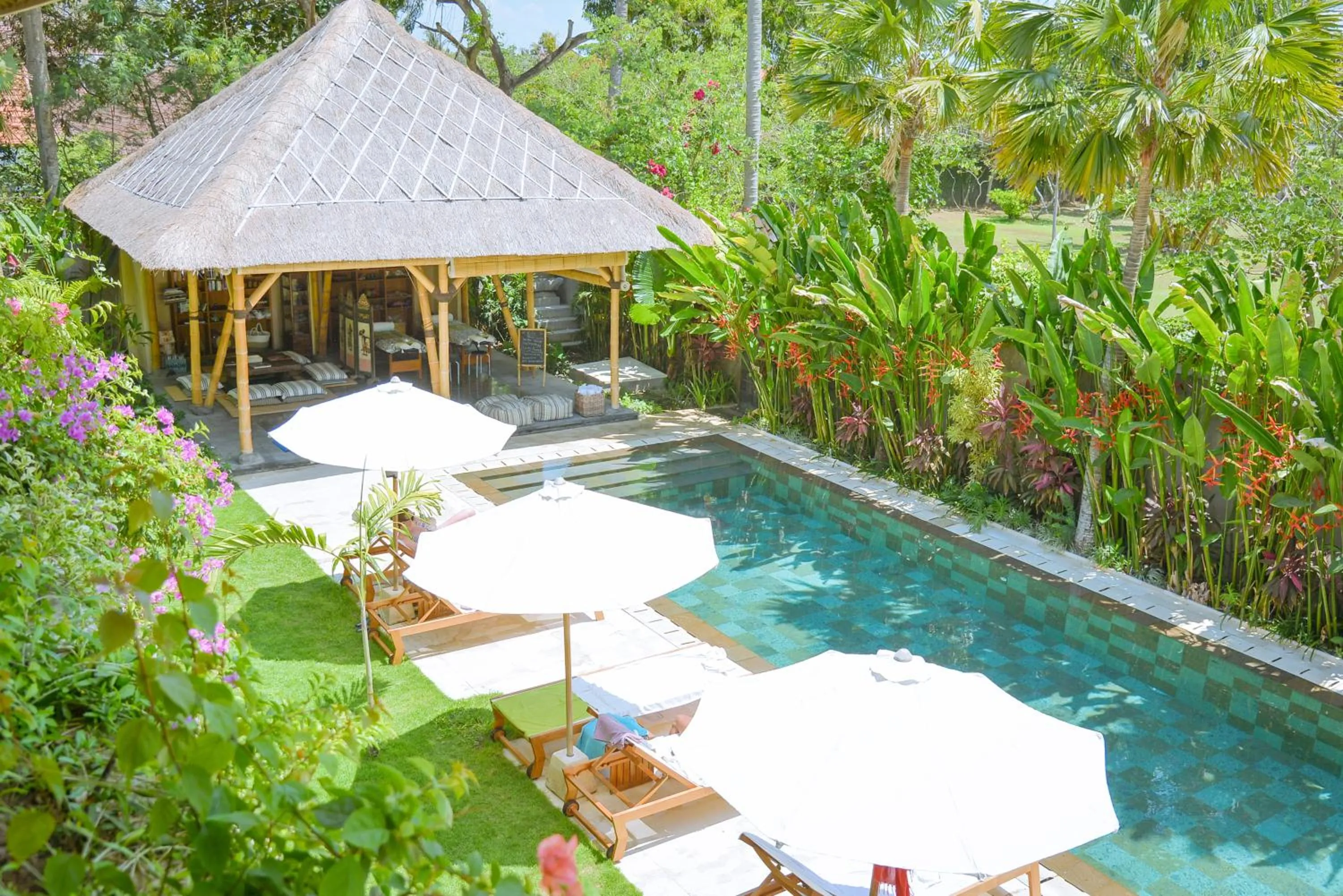 Pool view in The Open House Jimbaran Bali