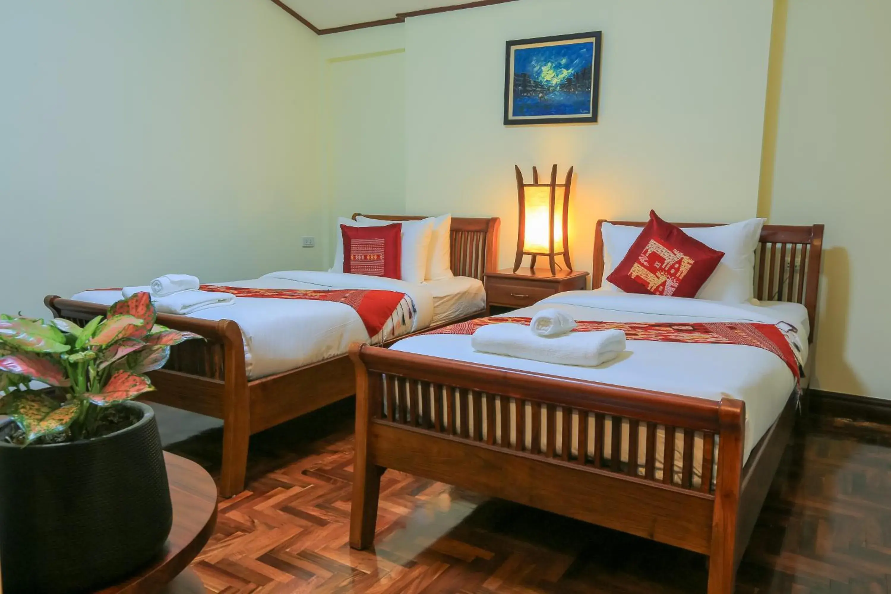 Superior Twin Room in Phongsavath Boutique Hotel Superior Twin Room in Phongsavath Boutique Hotel
