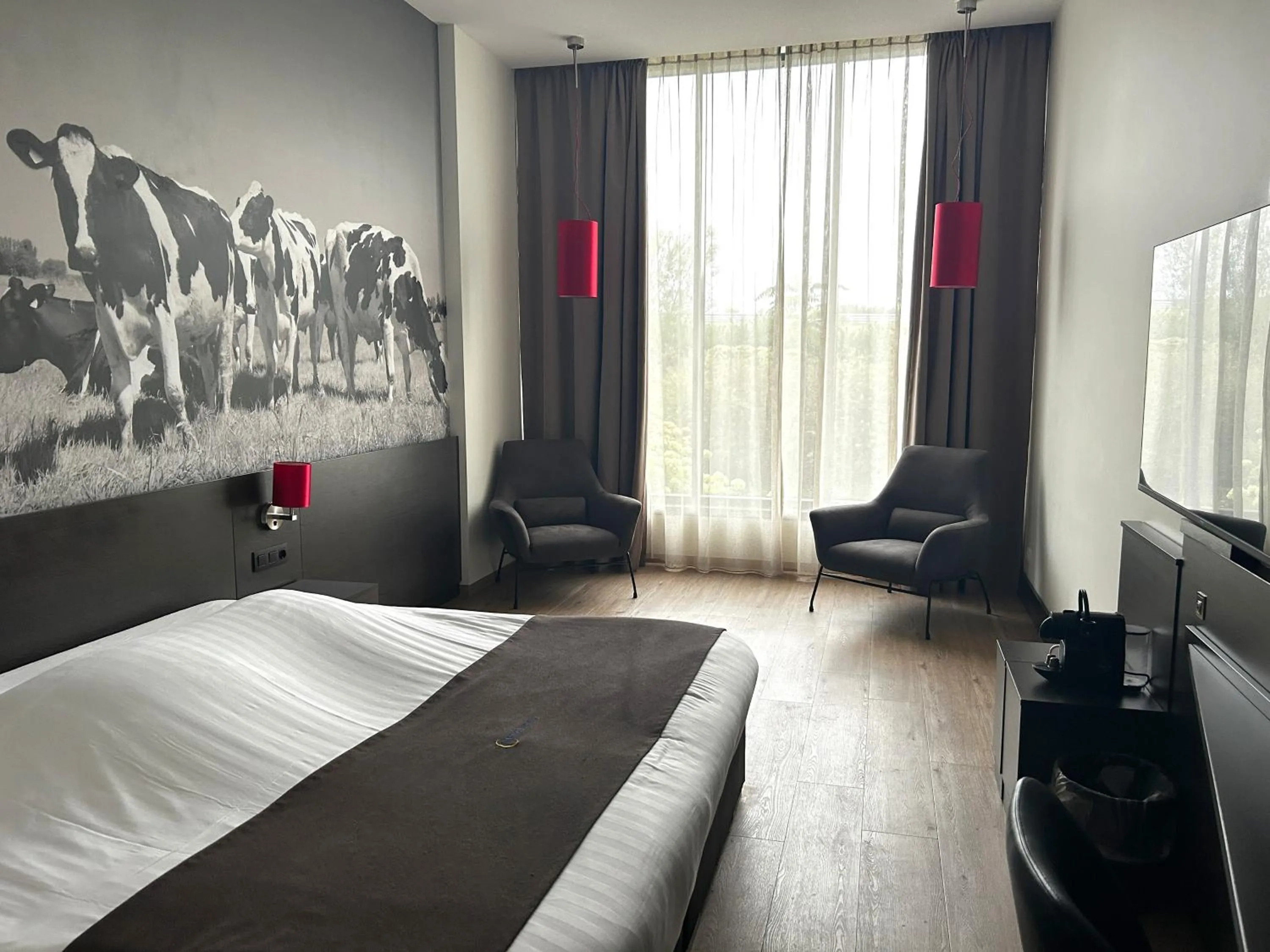 Bedroom, Bed in Bastion Hotel Almere