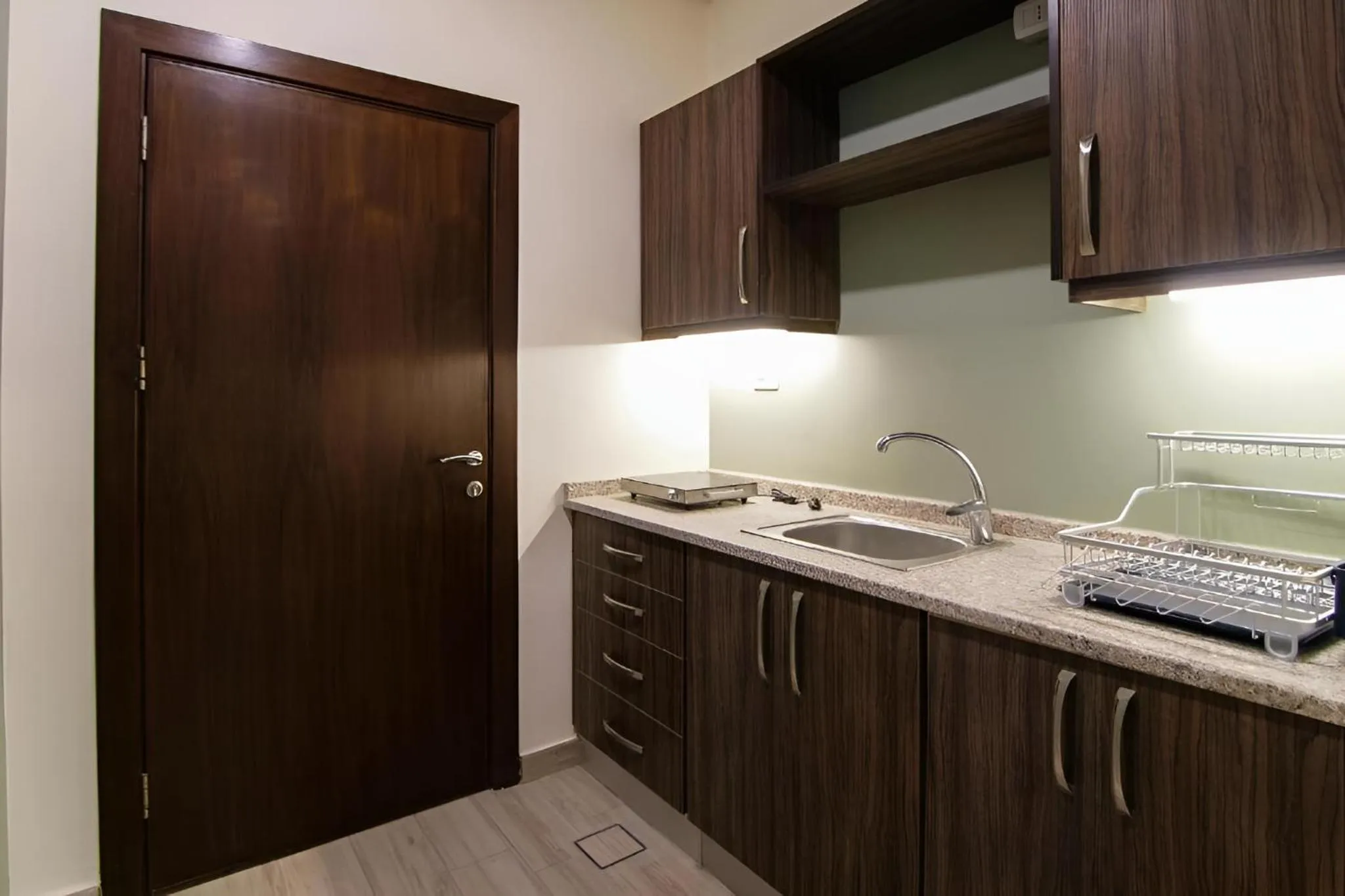 Kitchen or kitchenette in 46 Serviced Apartments