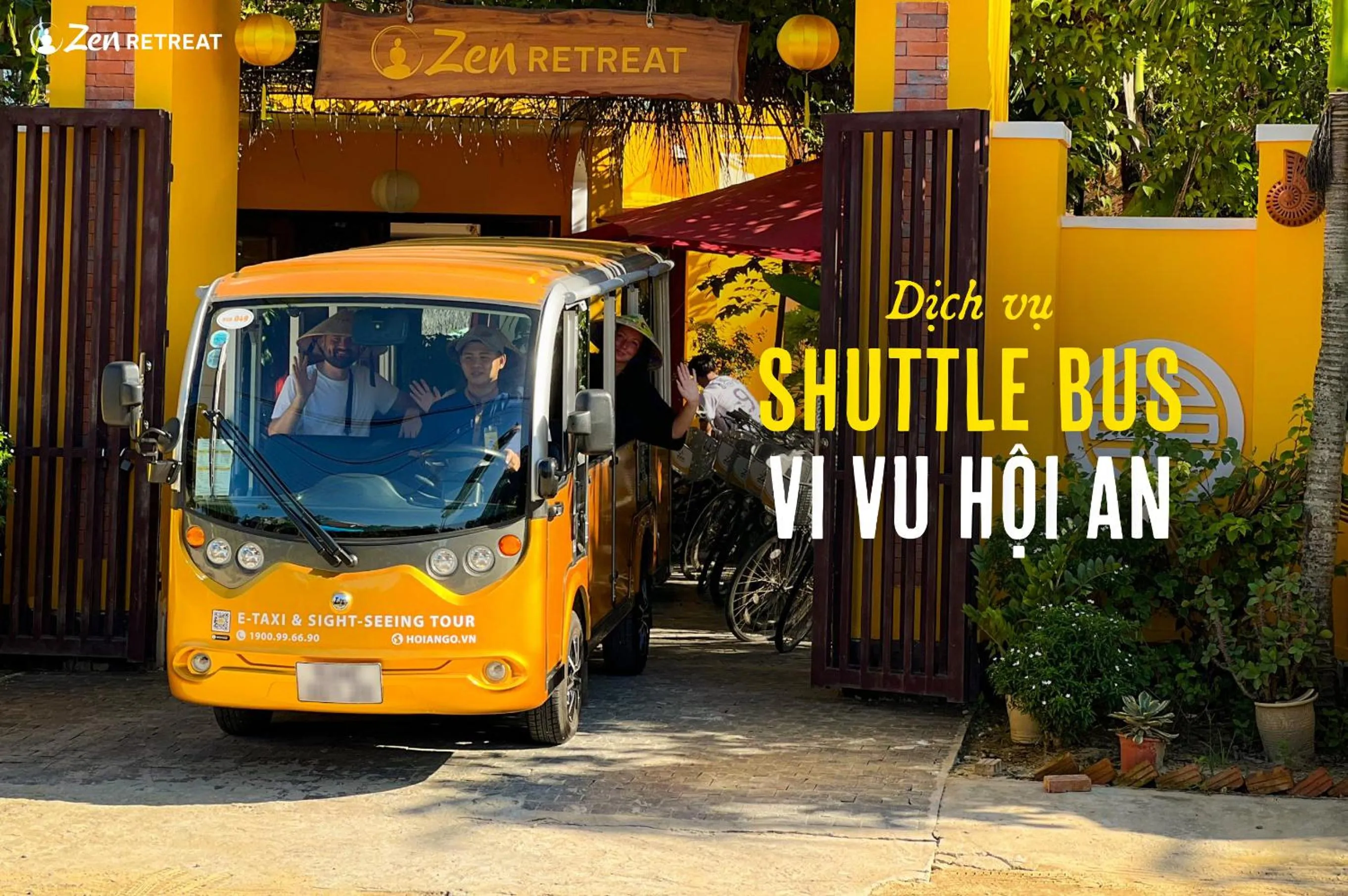 shuttle in ZEN RETREAT HOI AN