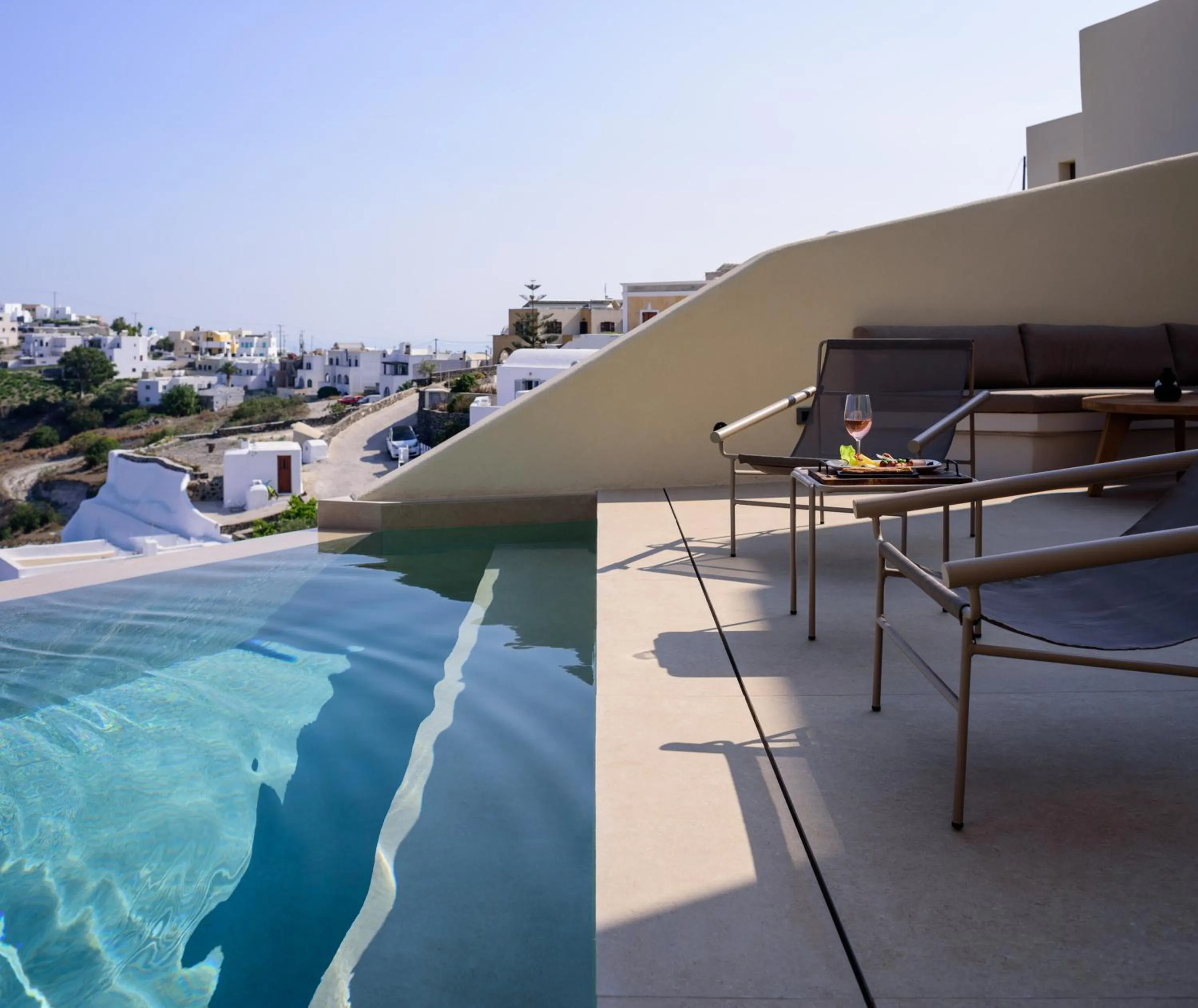 Seating area in Elessa Hotel