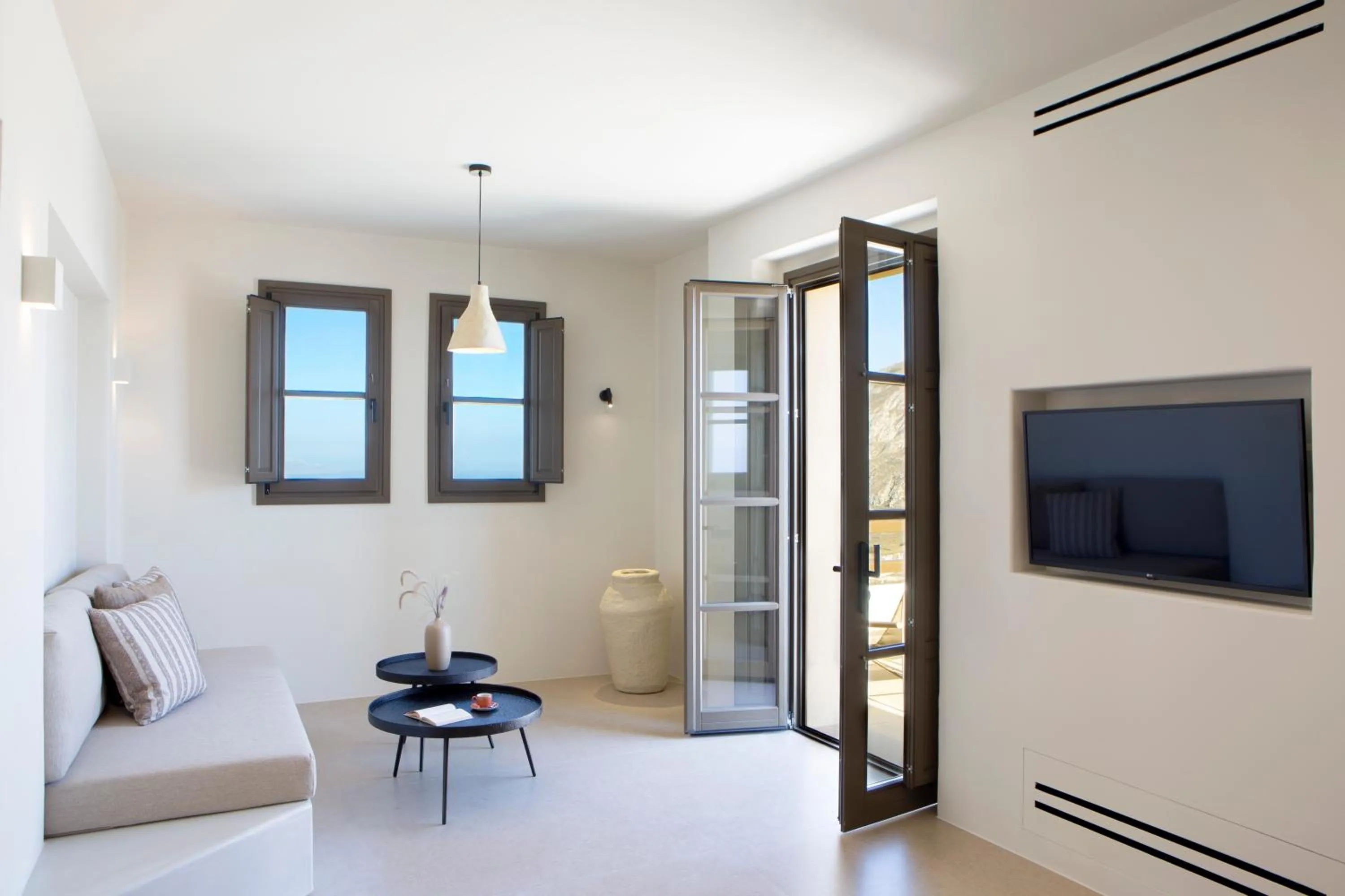 Seating area in Elessa Hotel