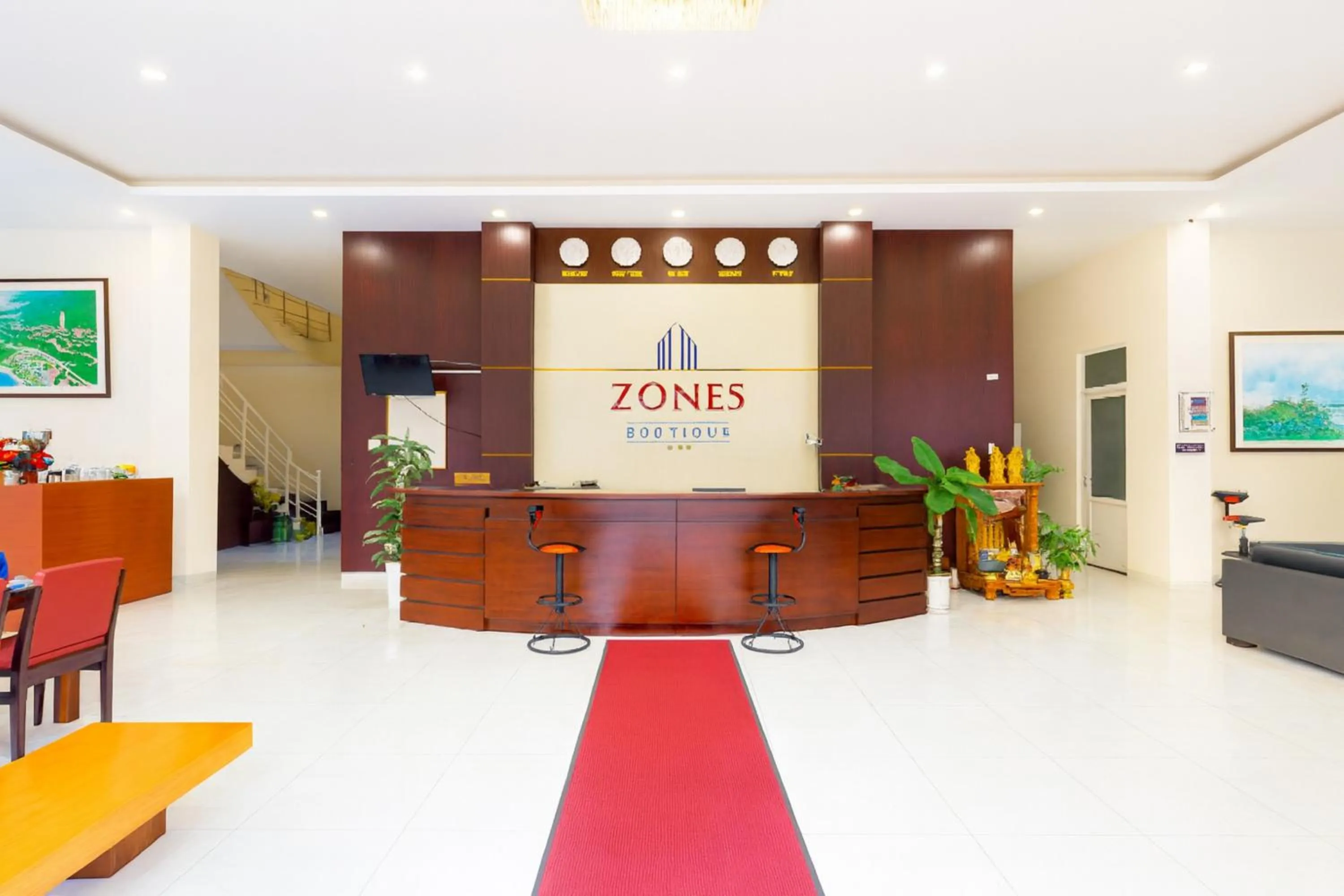 Property logo or sign in Zone 5 Boutique Hotel