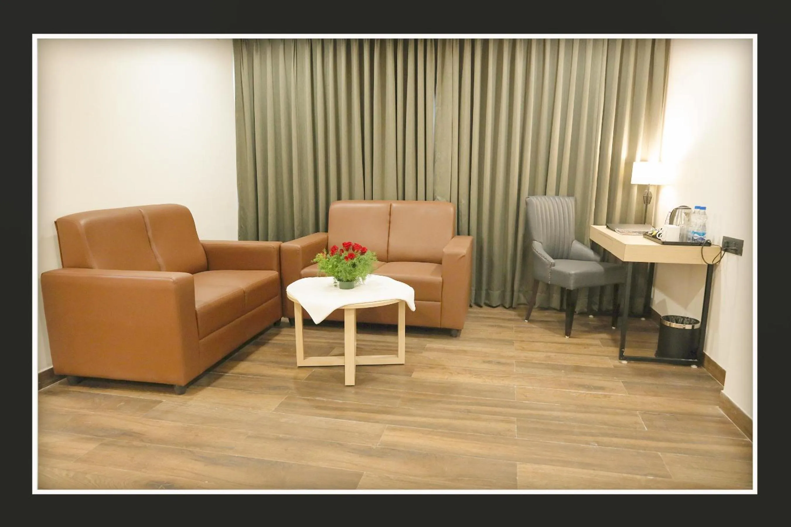 Living room in Sri Sri Sri Excellency