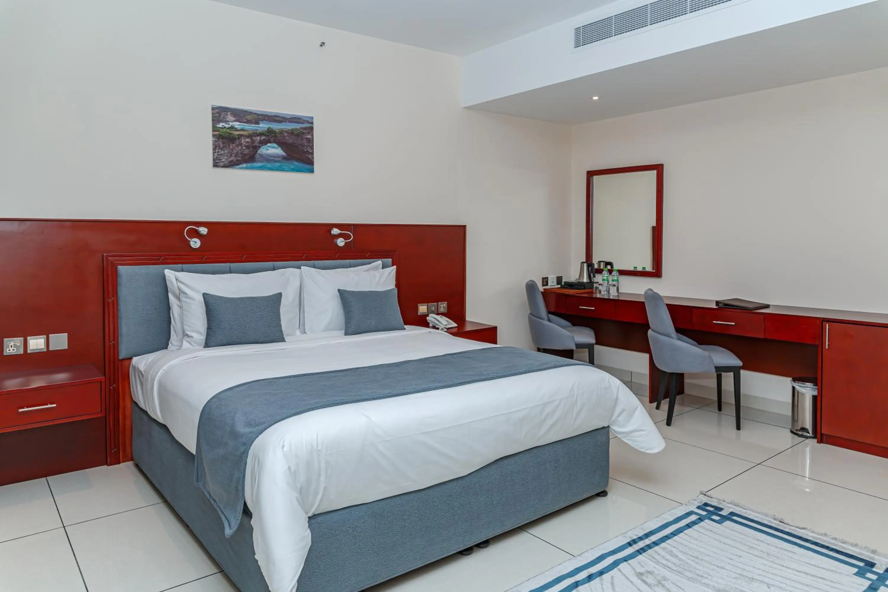 Bed in Salalah International Hotel