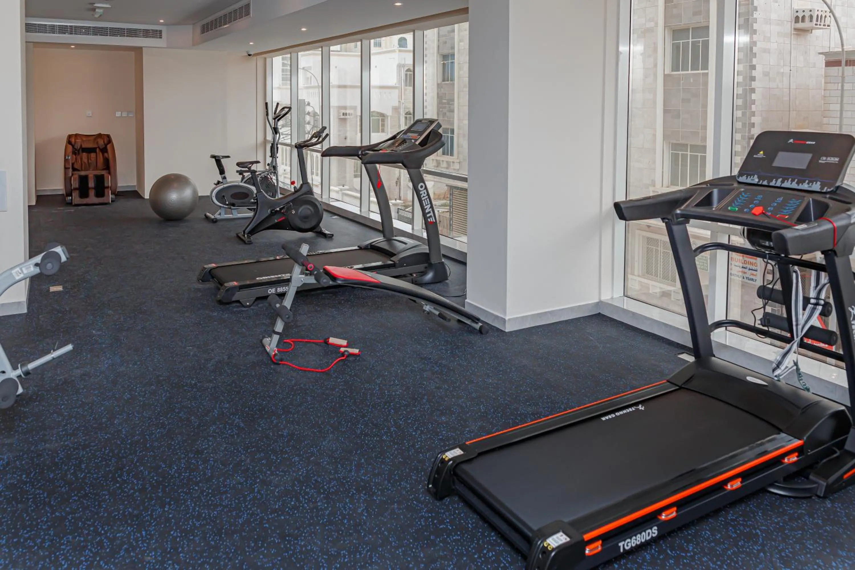 Fitness centre/facilities in Salalah International Hotel