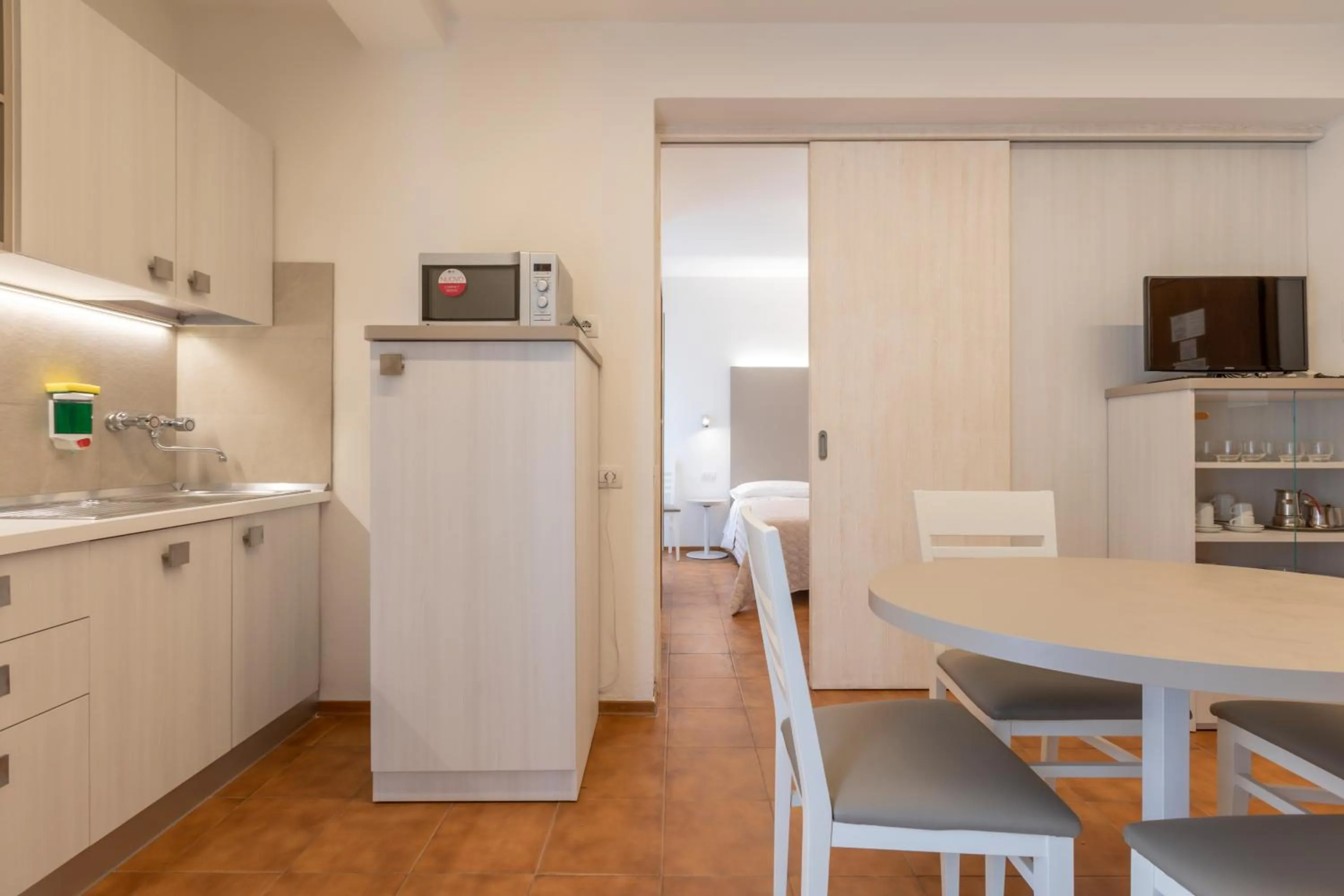 Dining area in Residence Piccolo