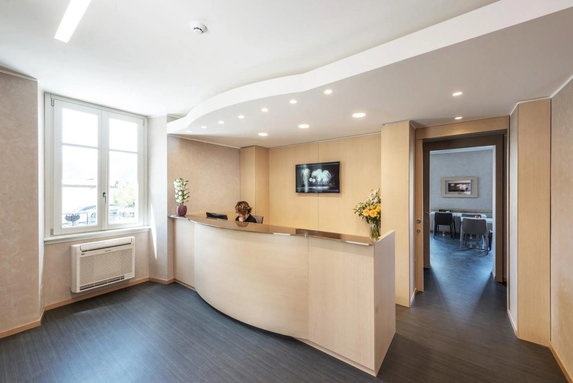 Lobby or reception in Hotel Helvetia