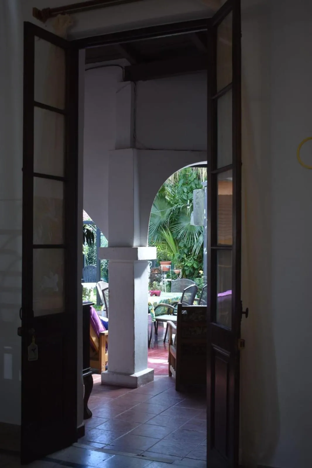 Living room in Ñanderoga B&B