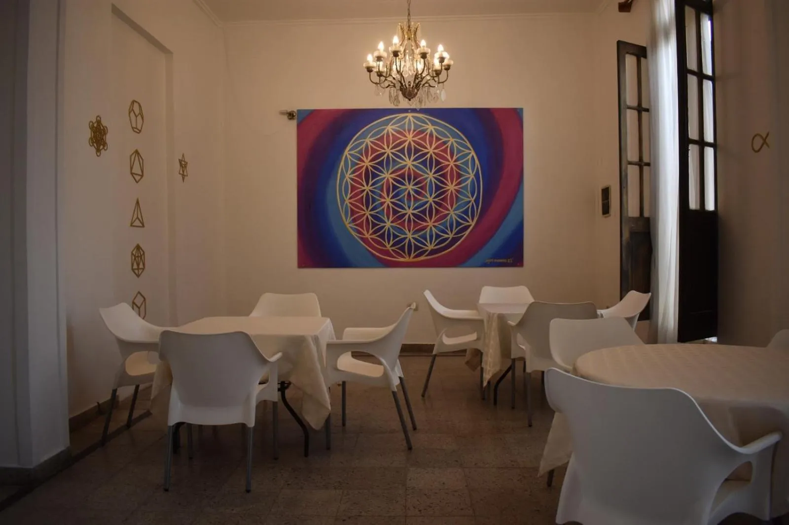 Seating area in Ñanderoga B&B