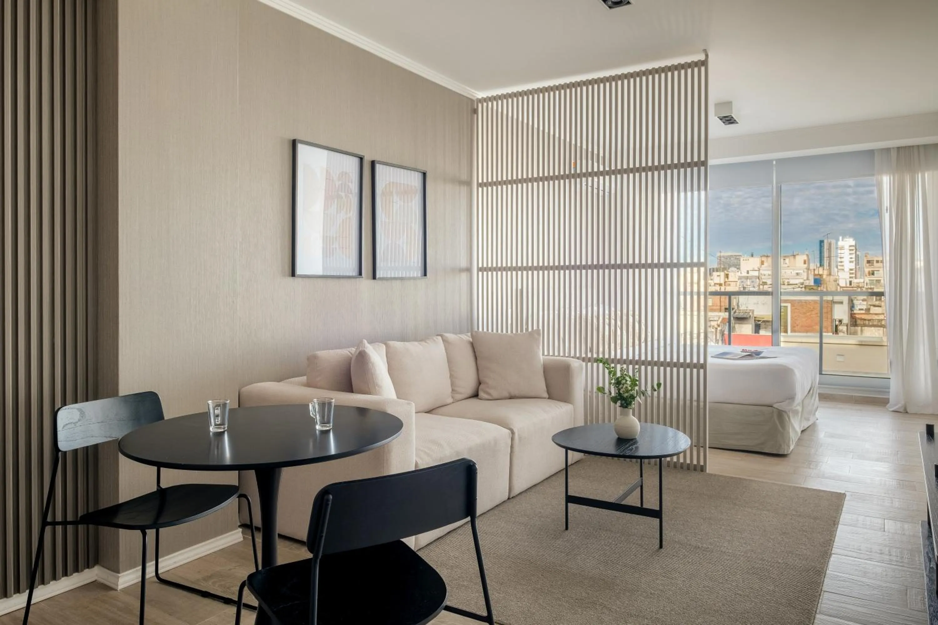 Seating area in Nido at Recoleta Deco