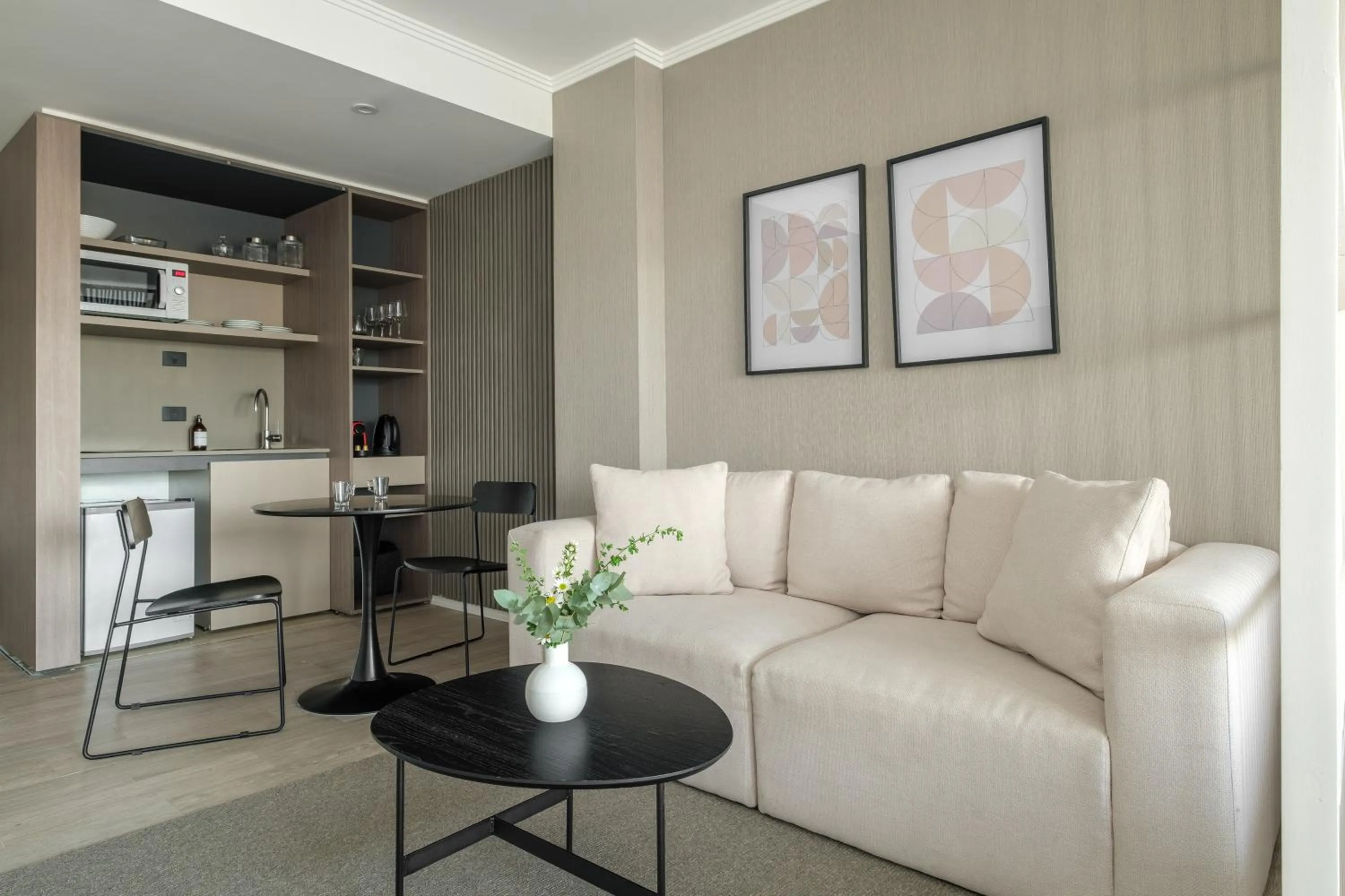 Living room in Nido at Recoleta Deco