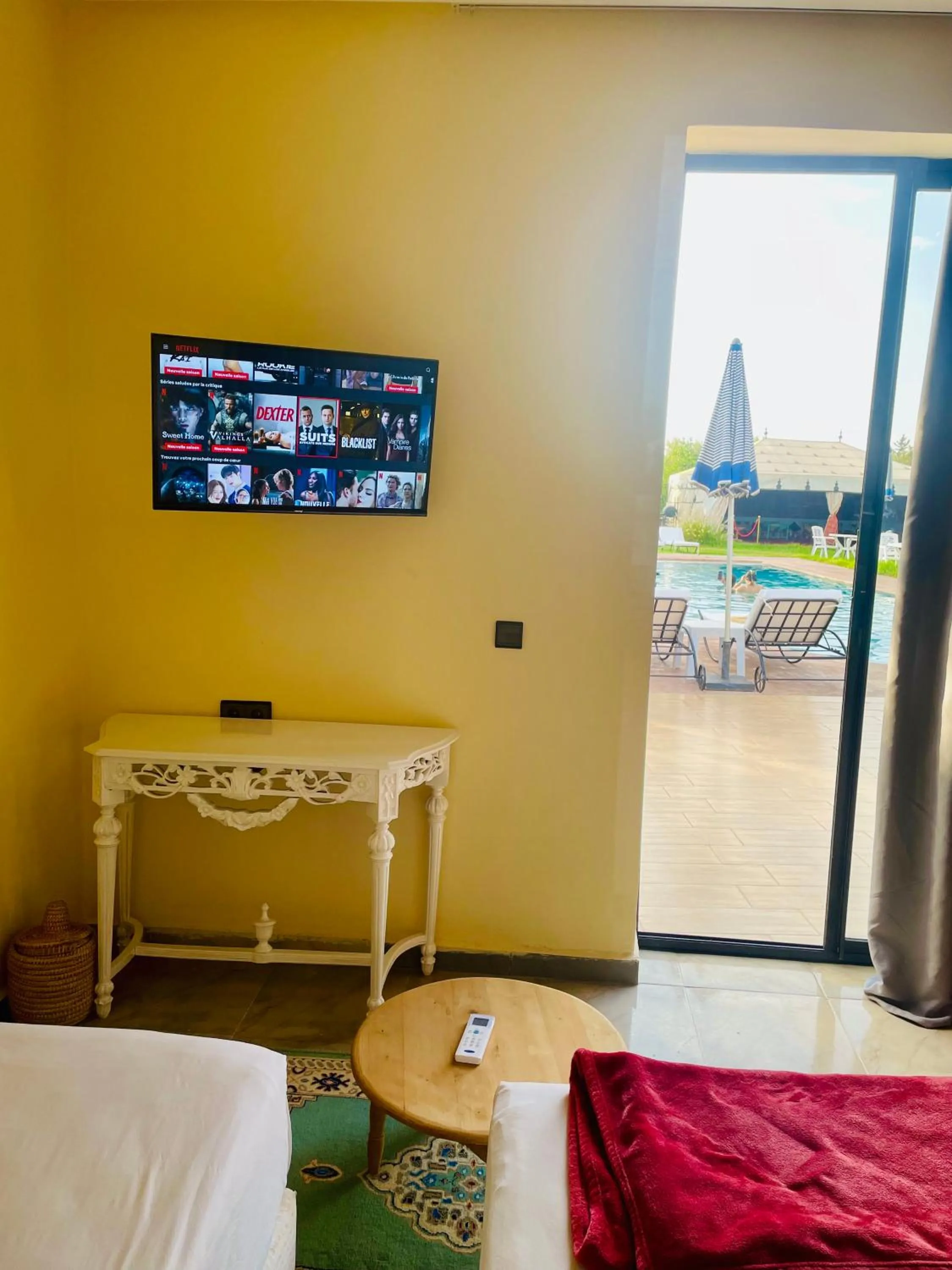 Bed in Villa Baddi Marrakech