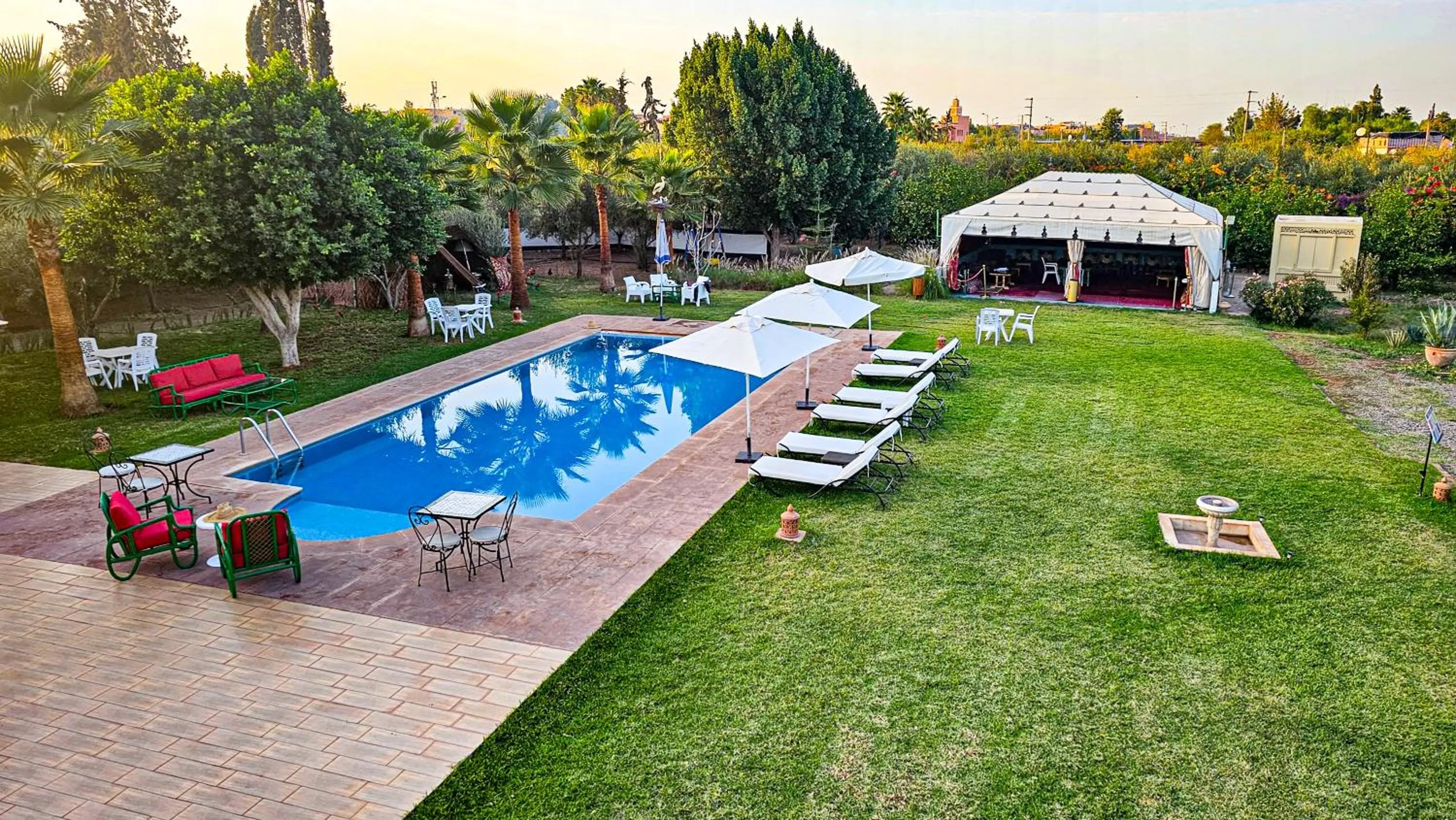 Day in Villa Baddi Marrakech